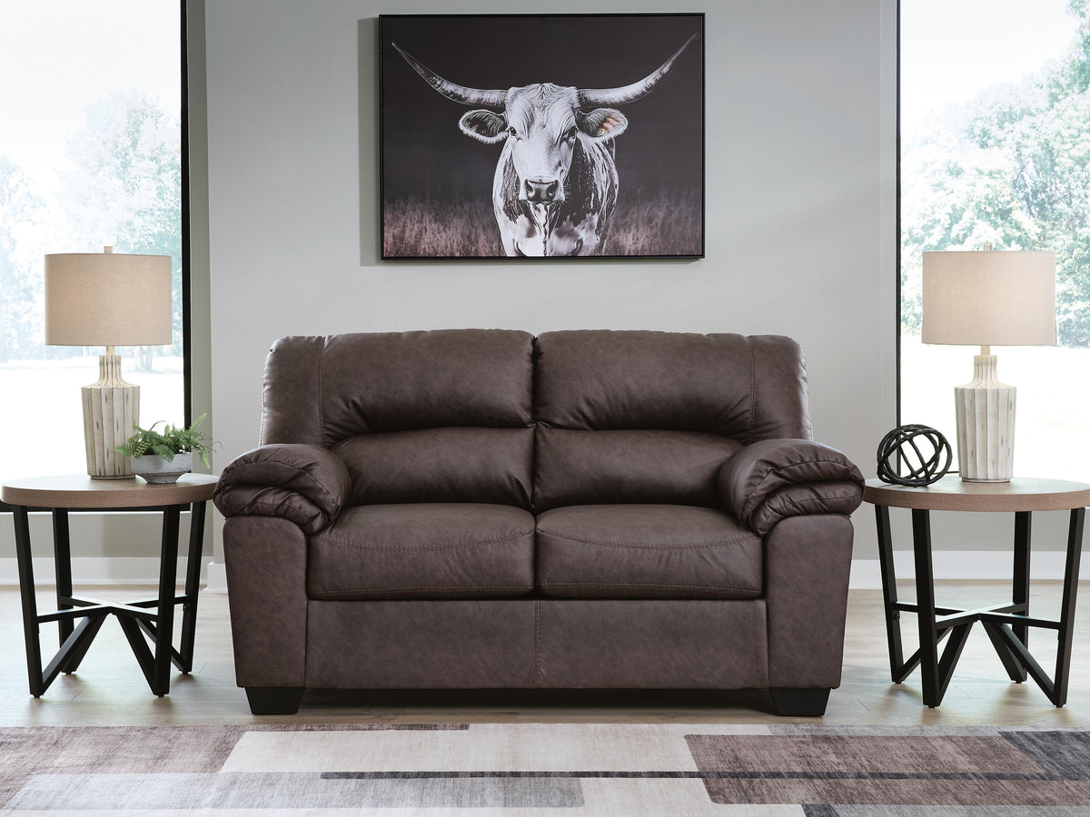 Whitlock Umber Loveseat - Ornate Home