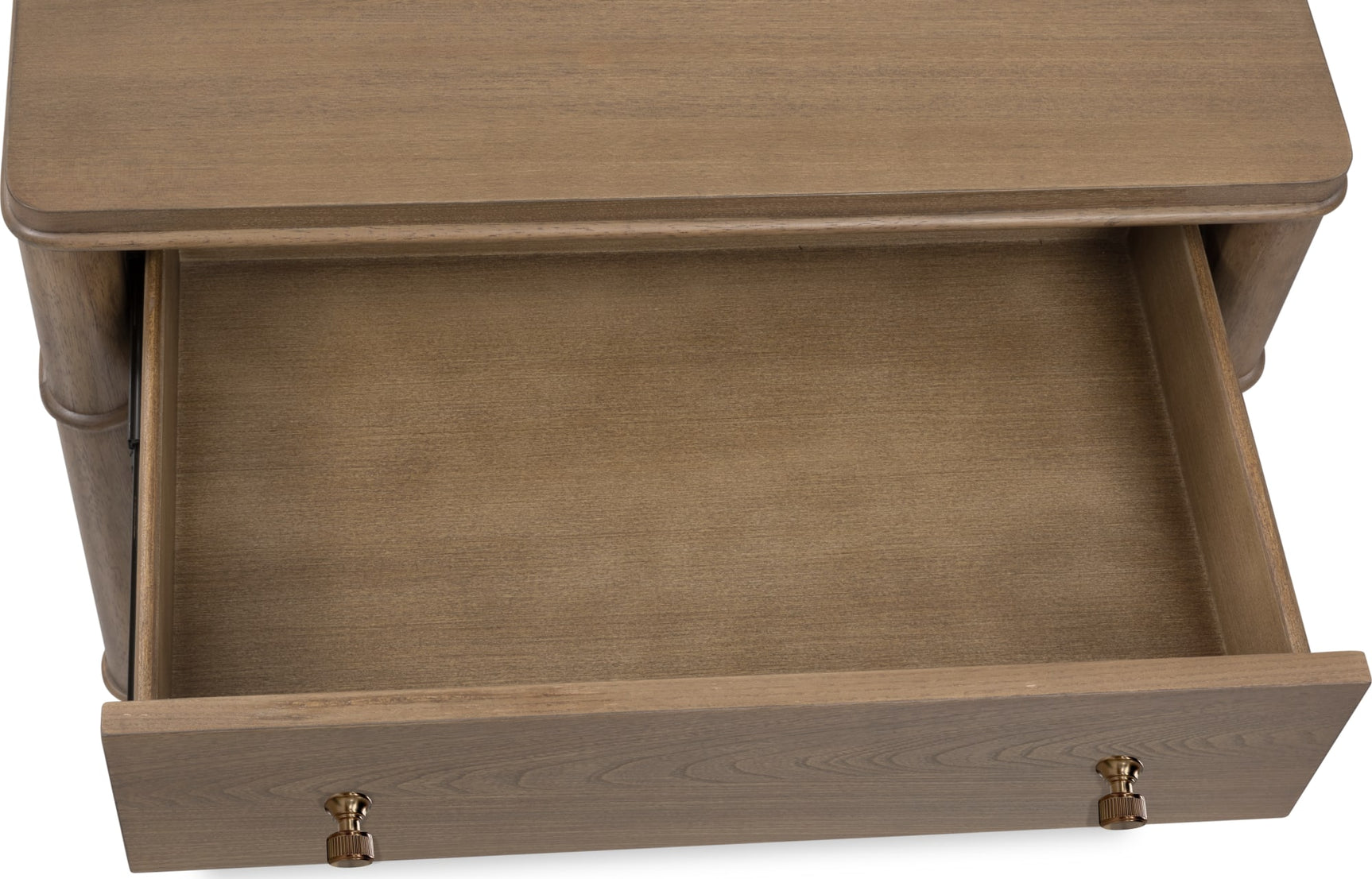 Whitmore Claystone 2-Drawer Nightstand - Ornate Home