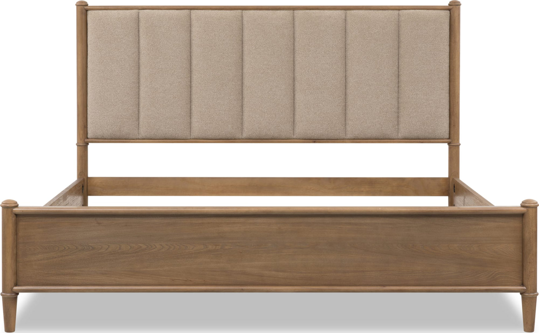 Whitmore Claystone Queen Upholstered Bed - Ornate Home
