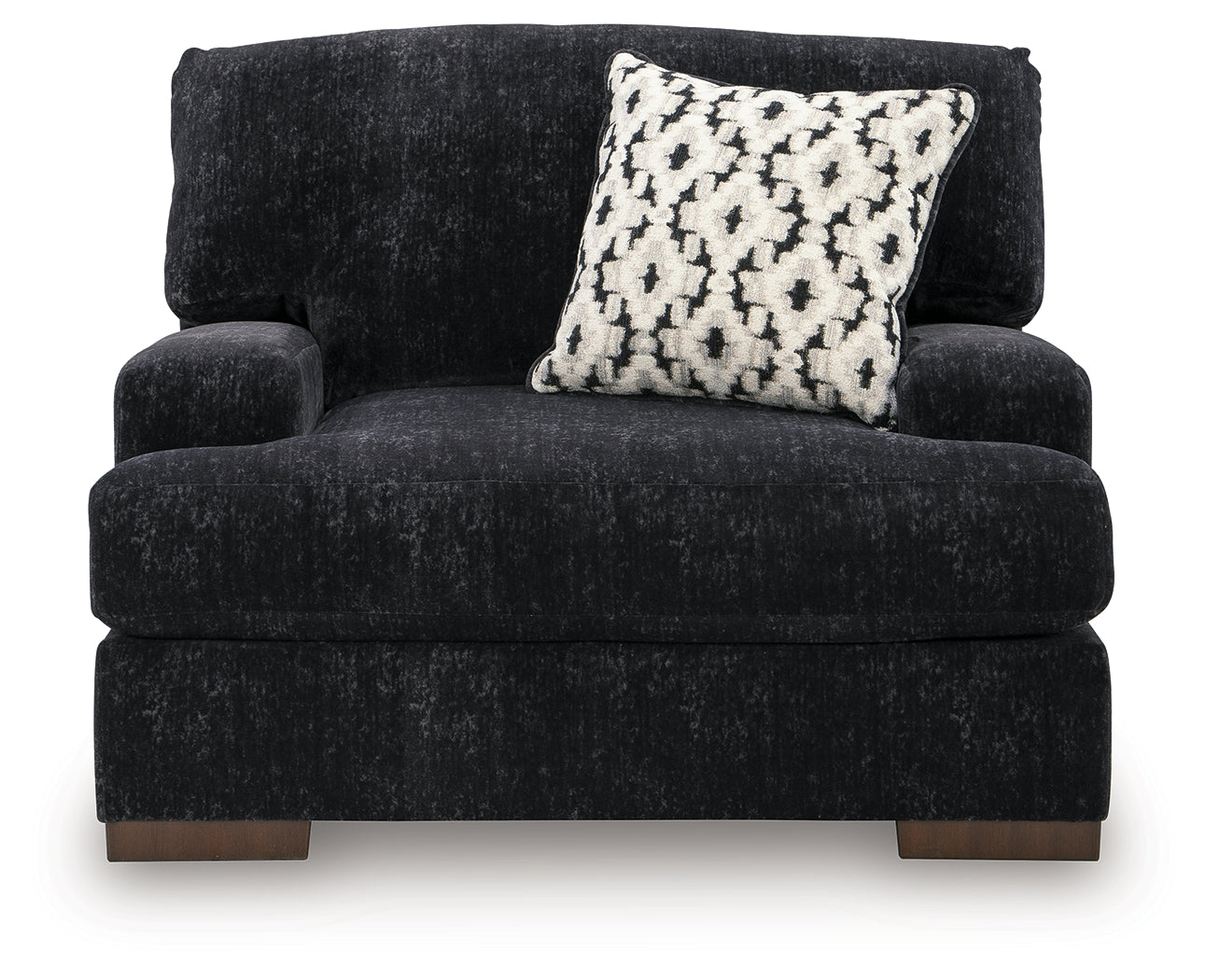 Whitmore Manor Black Pearl Oversized Chair - Ornate Home