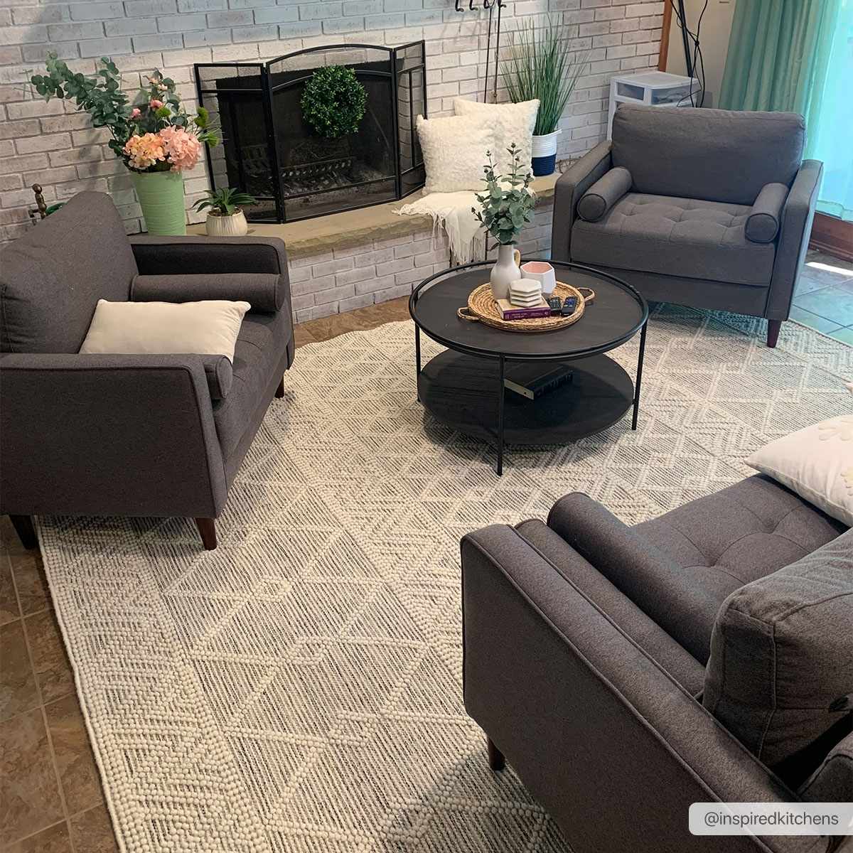 Whittington Wool Area Rug - Ornate Home