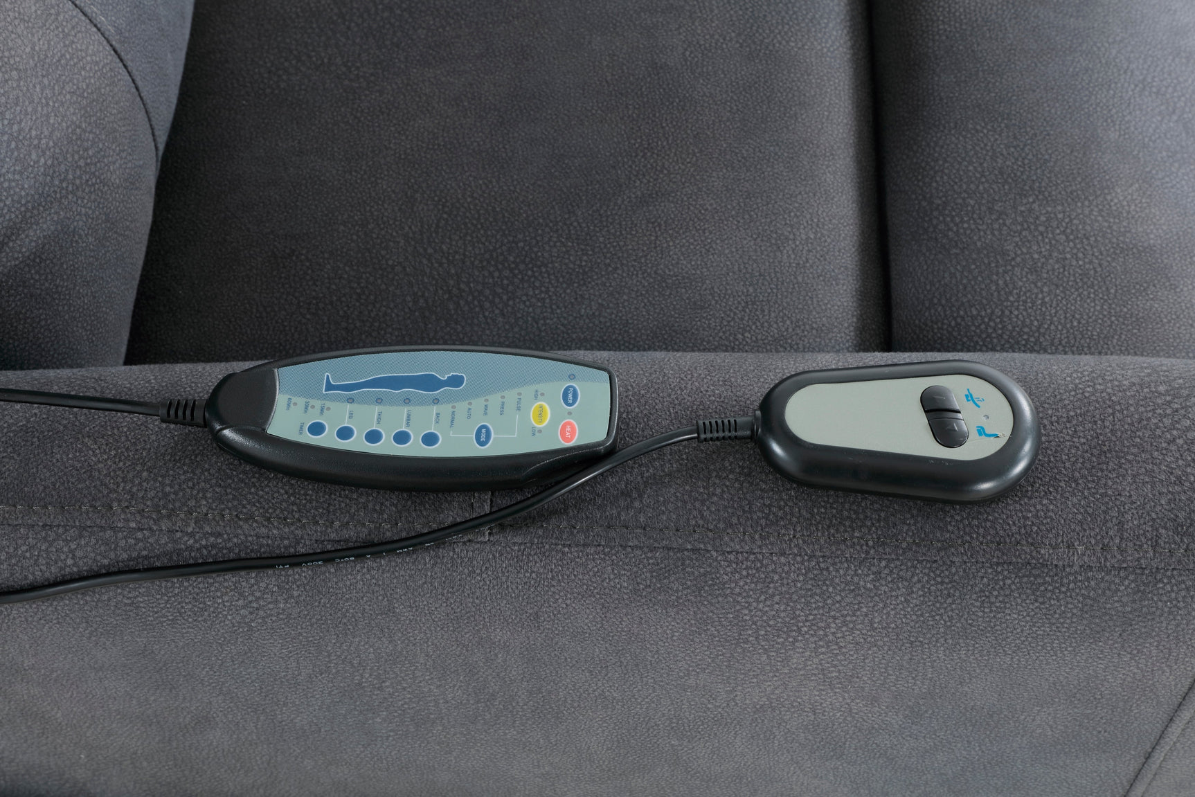 Wichita Dark Gray Power Lift Chair - Ornate Home