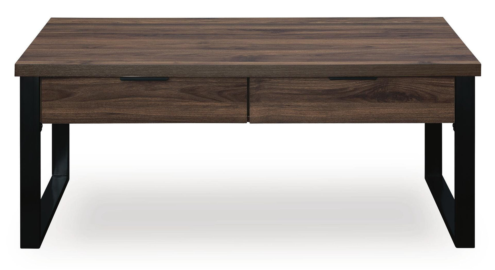 Wickman Falls Dark Brown Coffee Table - Ornate Home