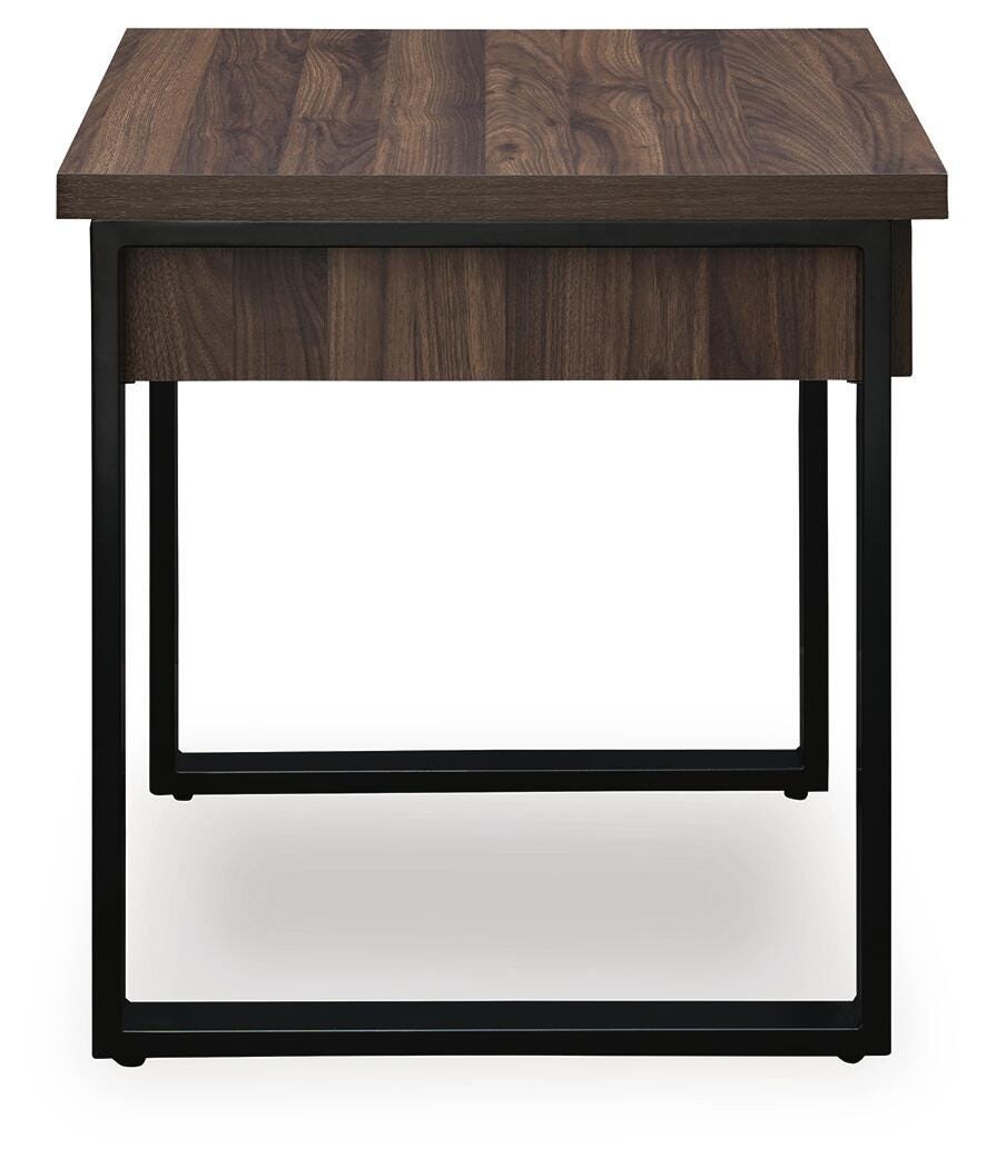Wickman Falls Dark Brown End Table - Ornate Home