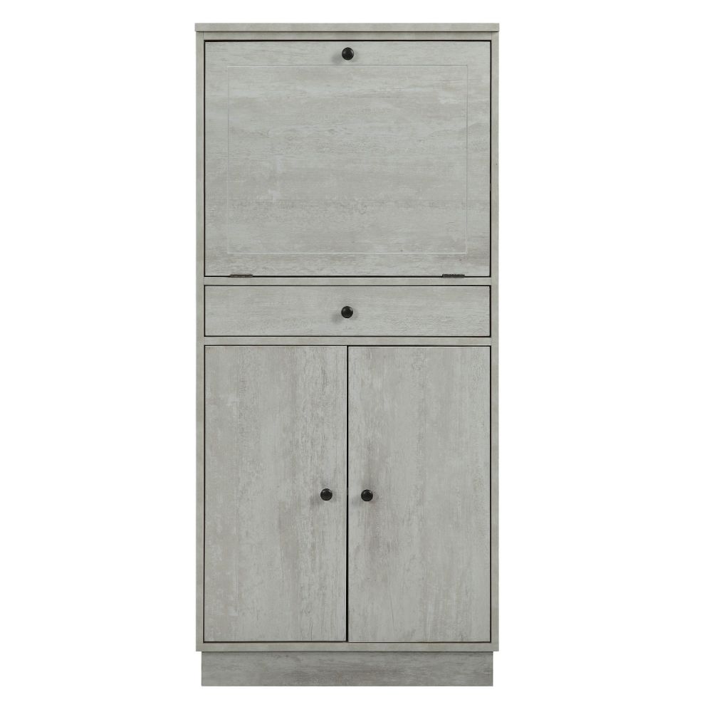 Wiesta Antique White Wine Cabinet - Ornate Home