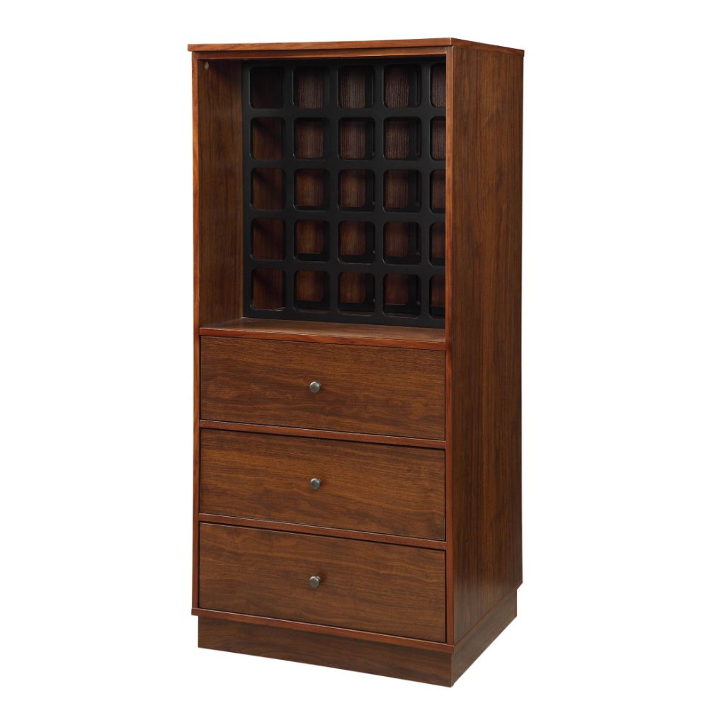 Wiesta Walnut Wine Cabinet - Ornate Home