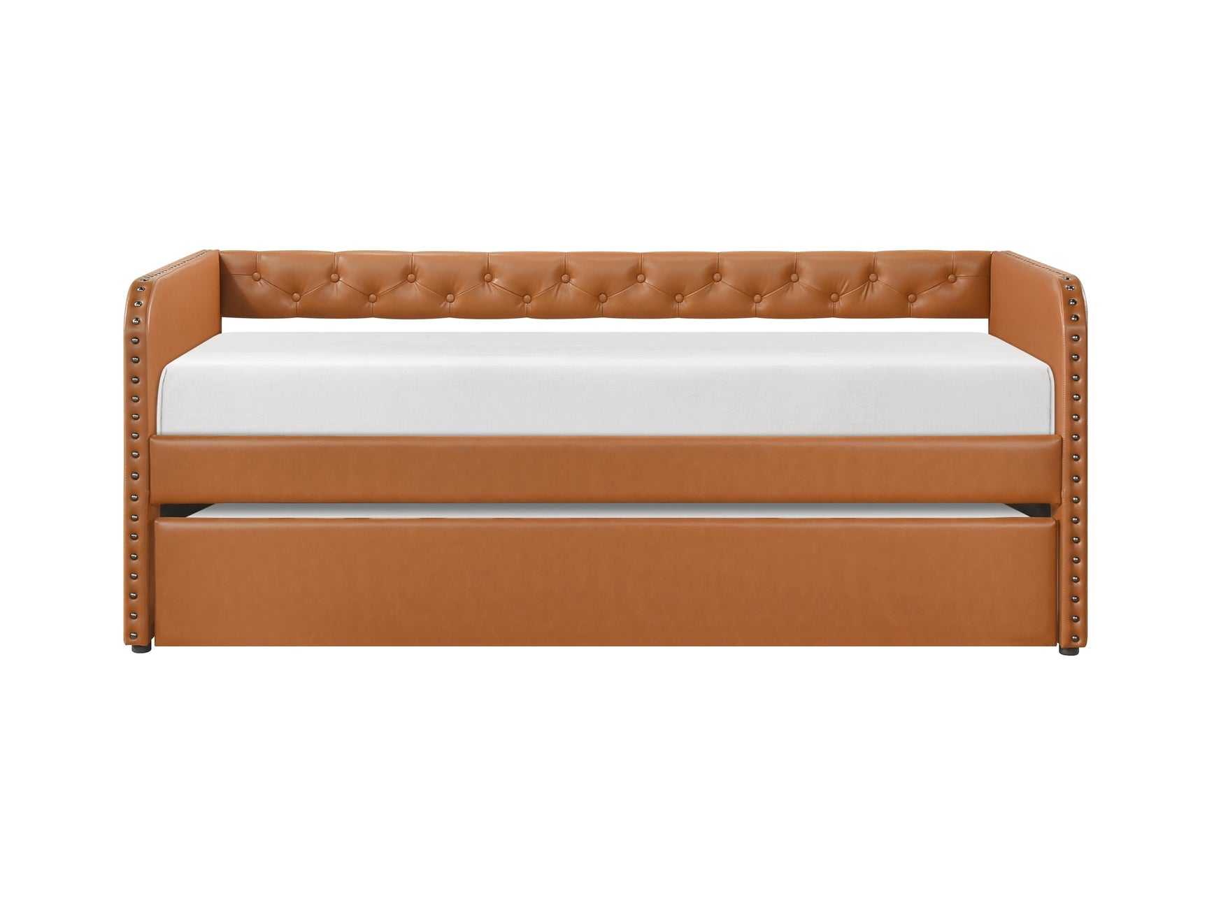 Wilcox Brown Daybed w/ Trundle - Ornate Home