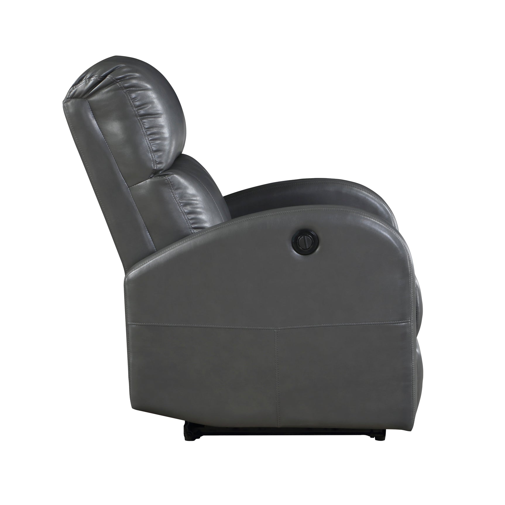 Wiley Gray Power Reclining Chair - Ornate Home