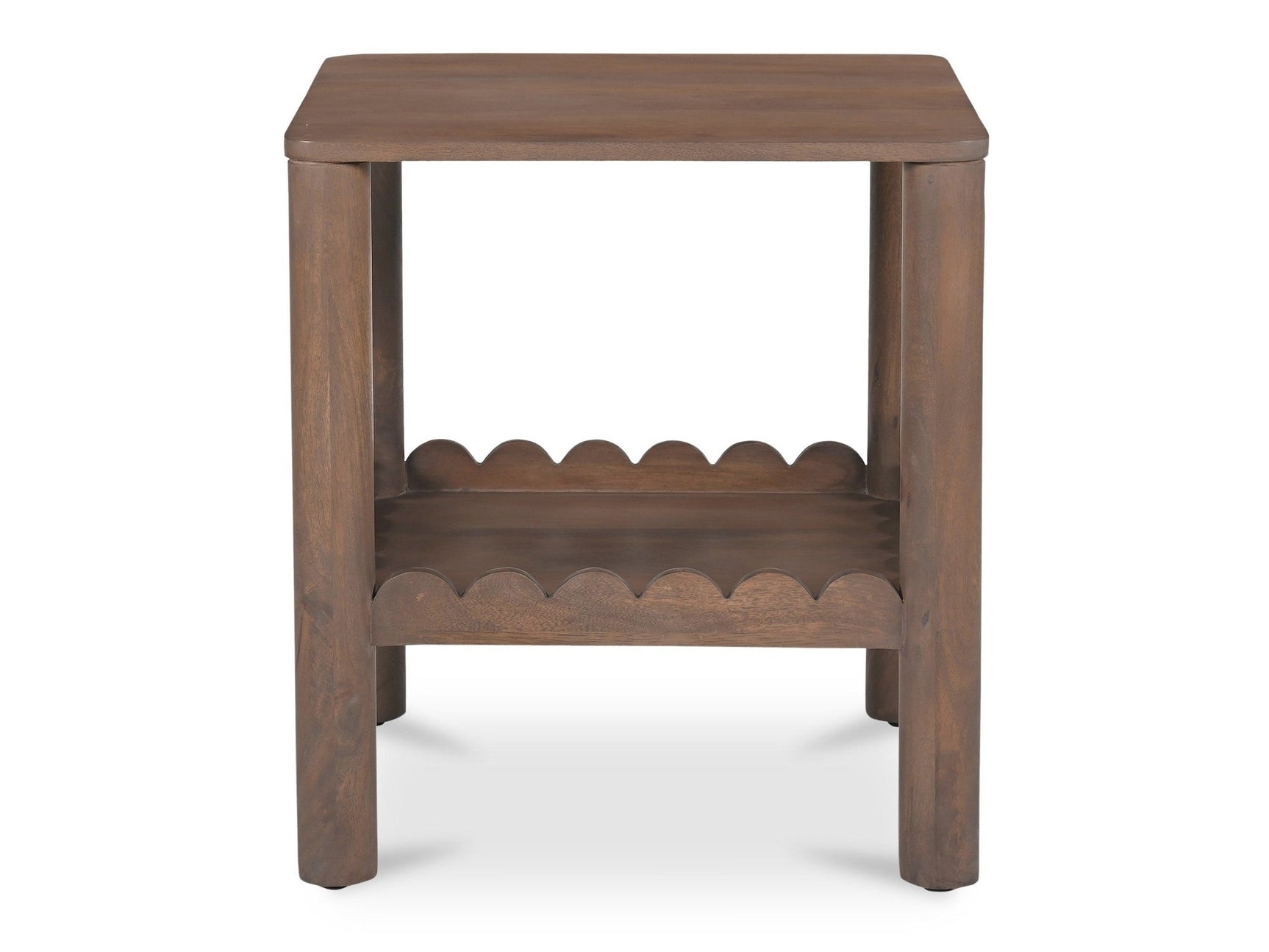 Wiley Vintage Brown Side Table - Ornate Home