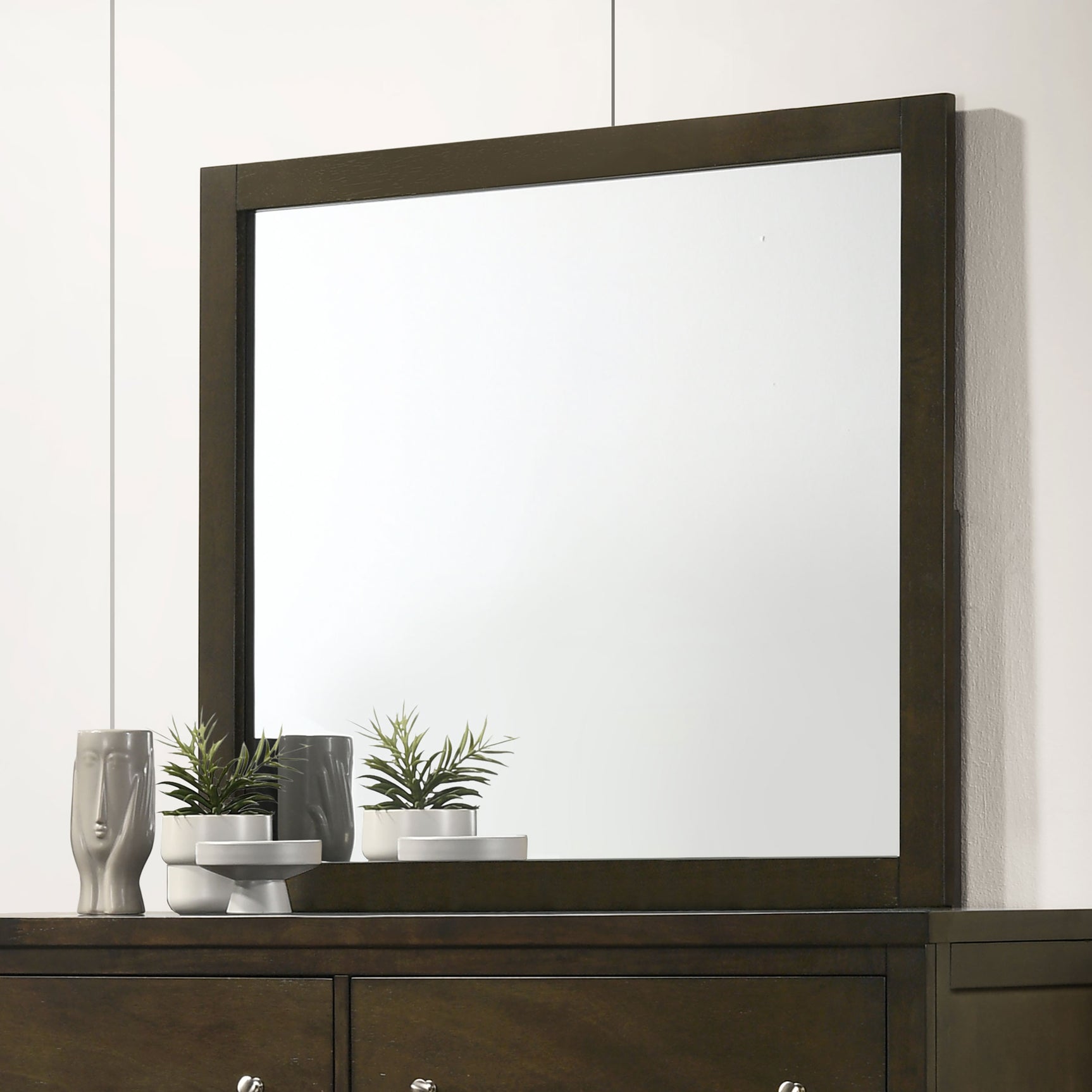 Wilkes Dark Cocoa Dresser Mirror - Ornate Home