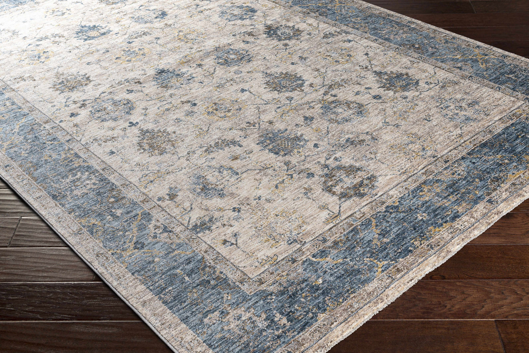 Wilkie Blue Persian Rug - Ornate Home