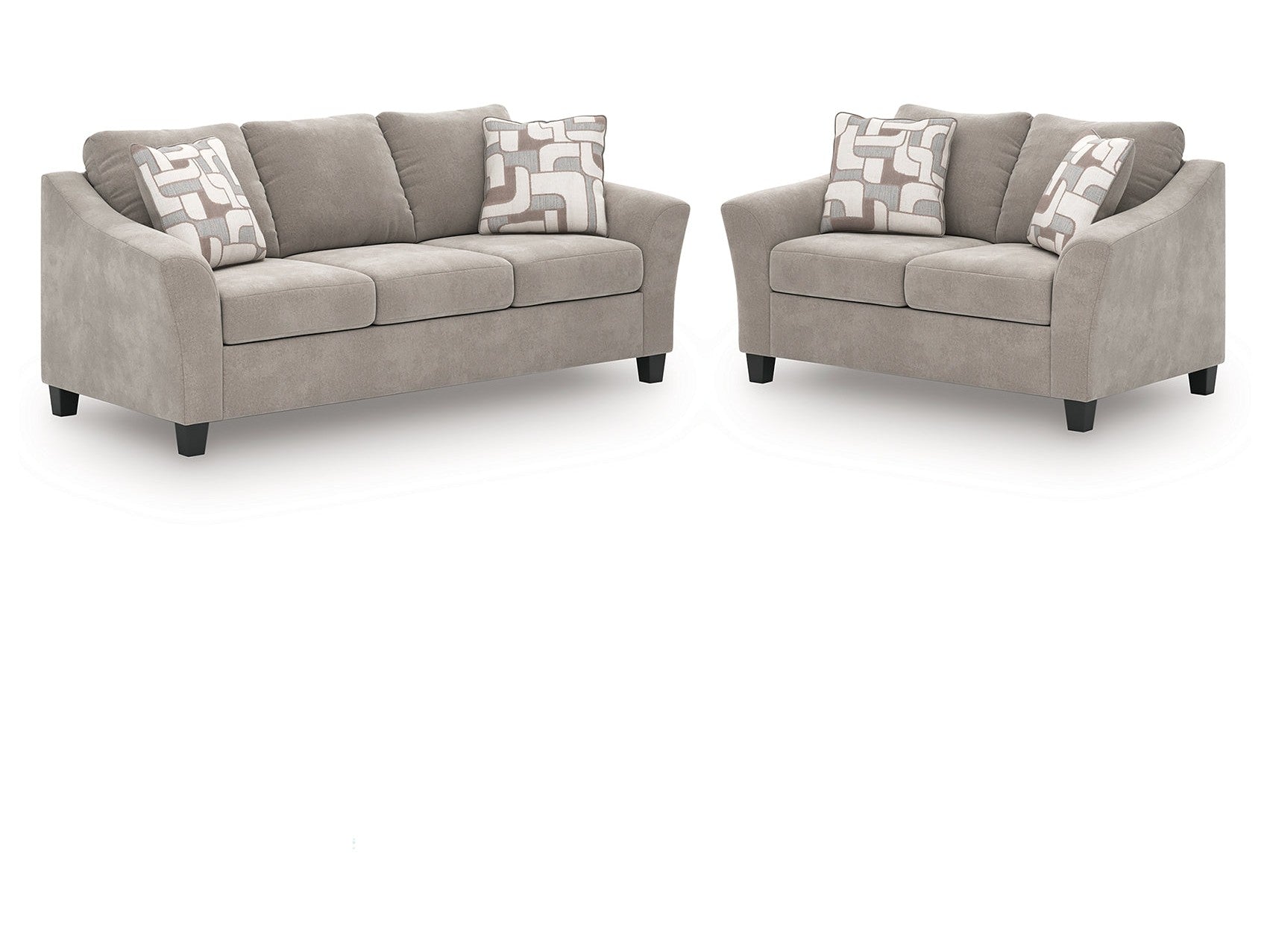 Willarae Sofa and Loveseat - Ornate Home