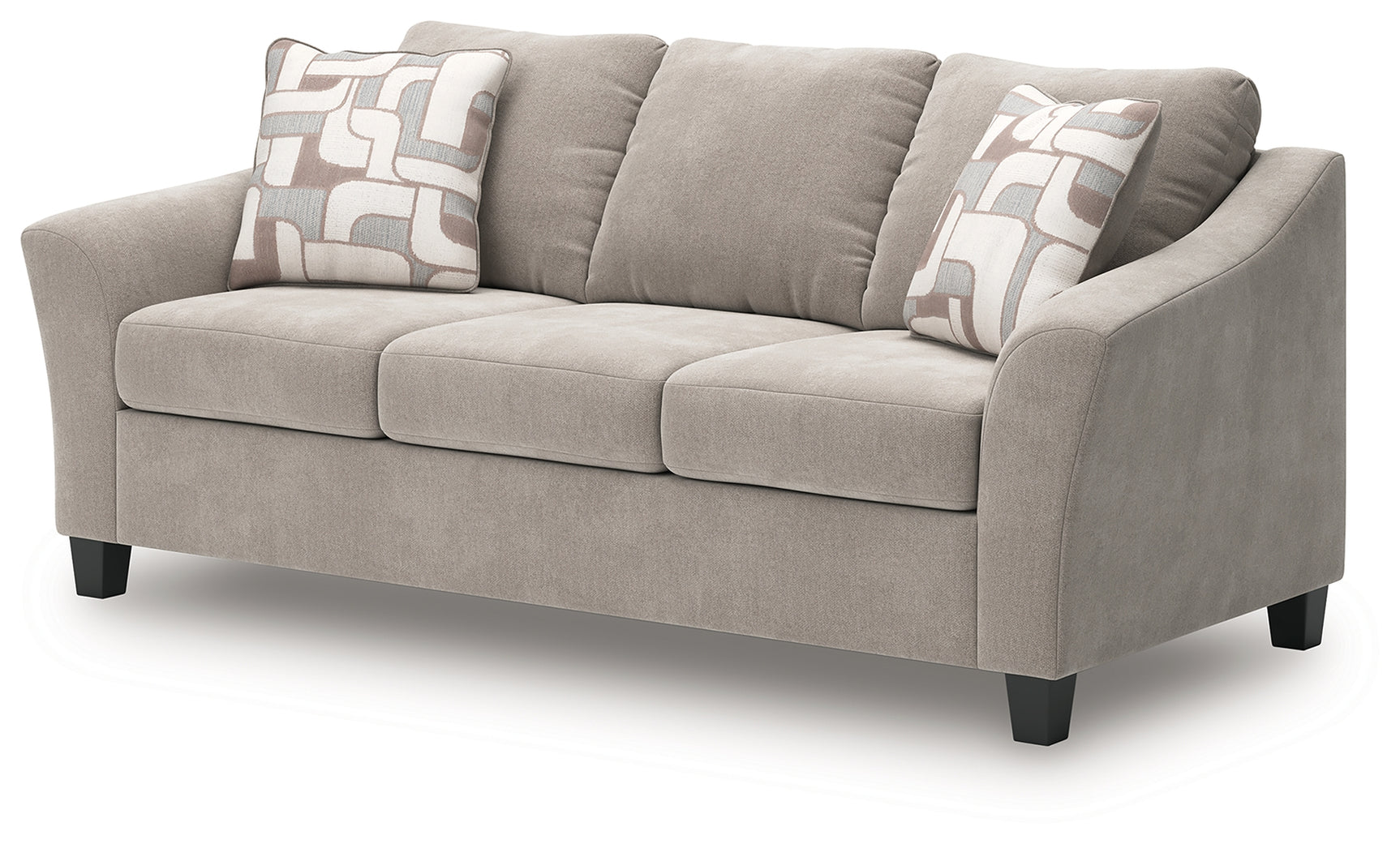 Willarae Taupe Sofa - Ornate Home