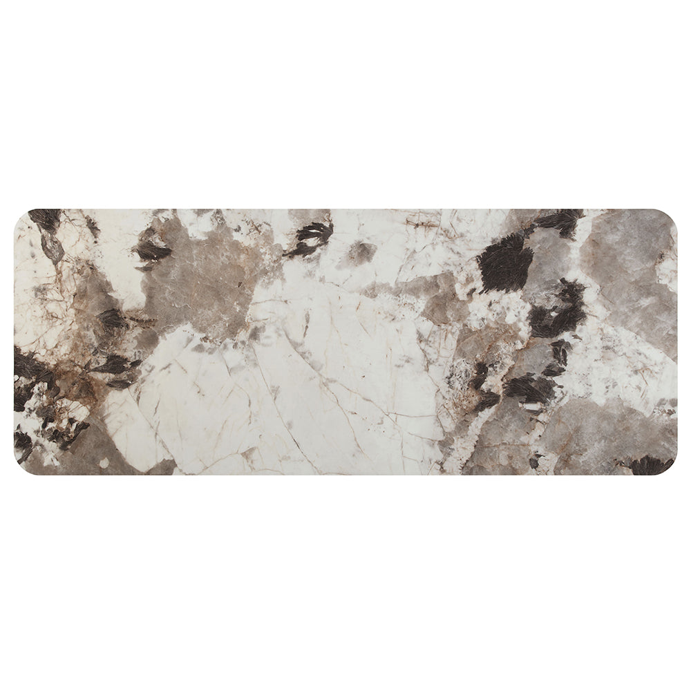 Willene Walnut Dining Table w/Ceramic Top - Ornate Home