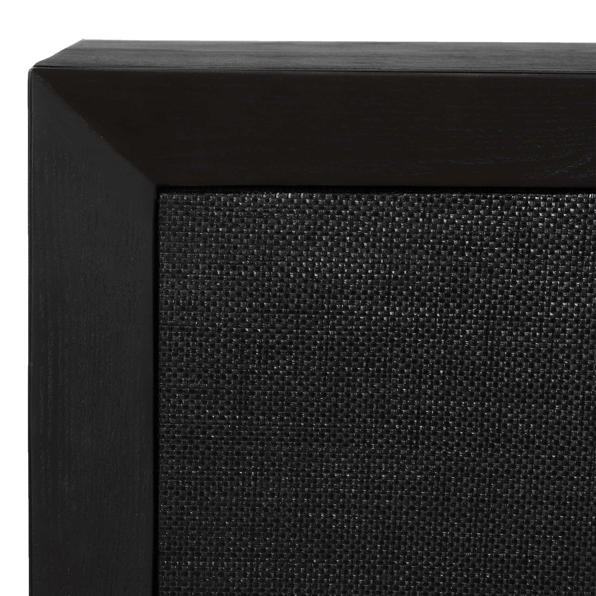 Williams Black 4 Door Cabinet - Ornate Home