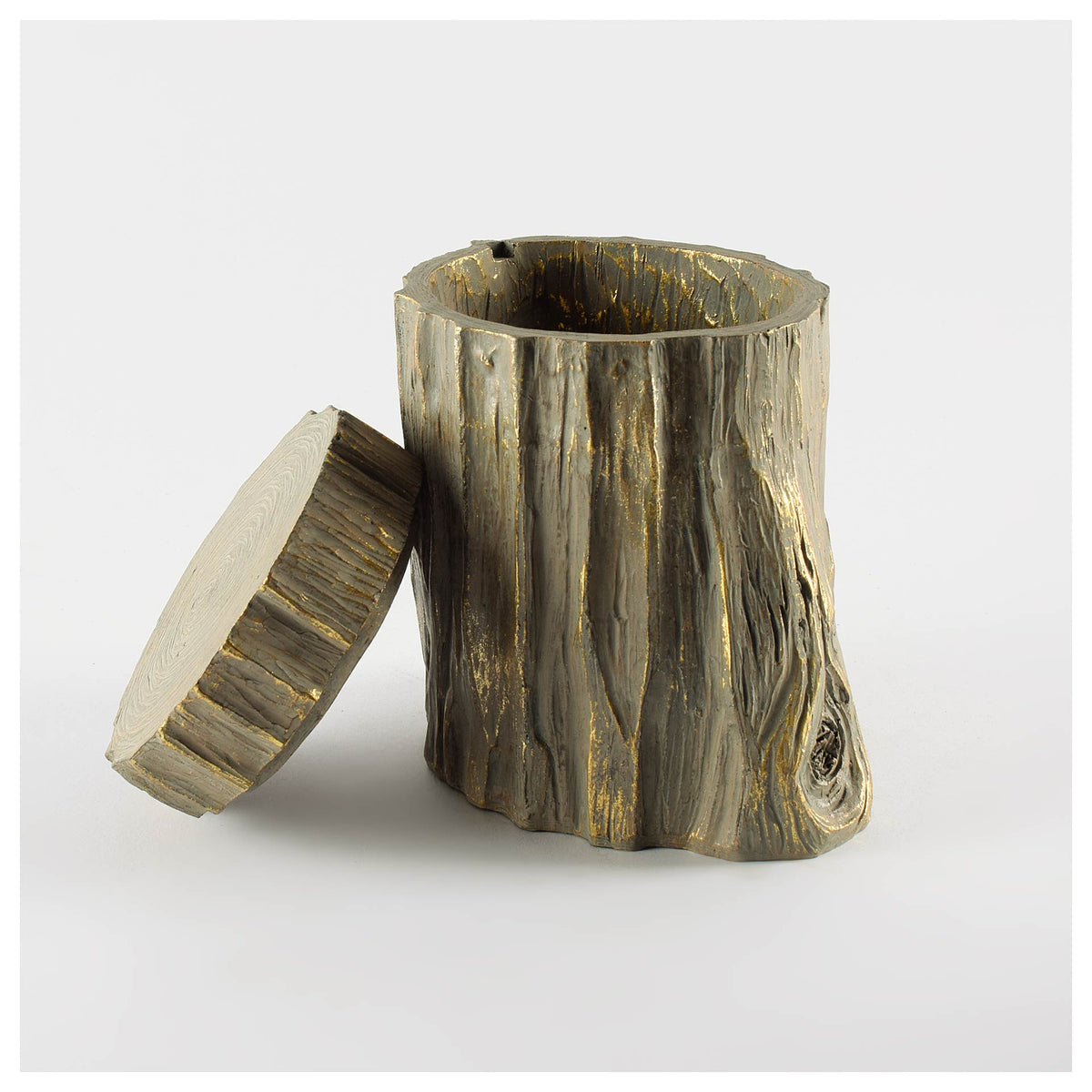 Willow Brown Small Stump Storage Box