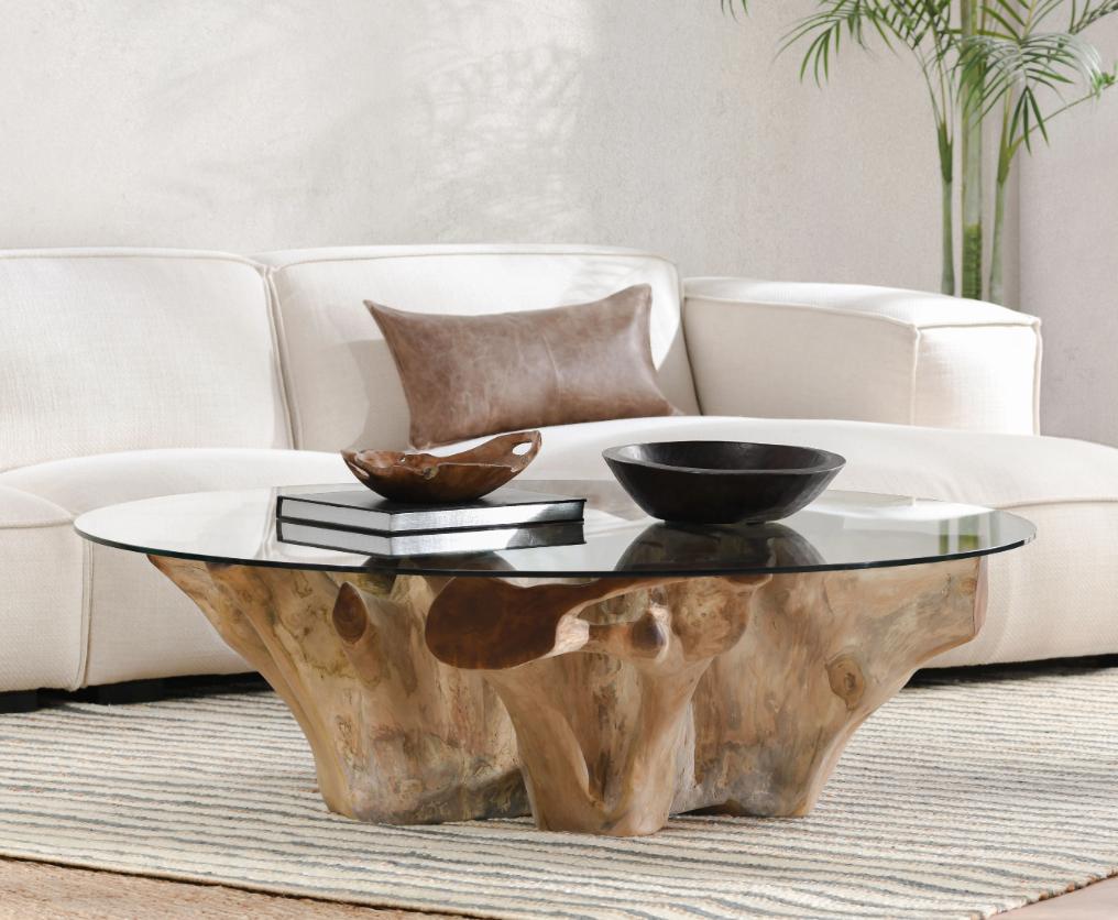 Willow Natural Coffee Table - Ornate Home