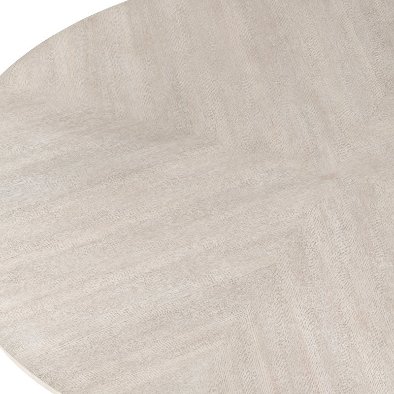 Willow White Round Dining Table - Ornate Home