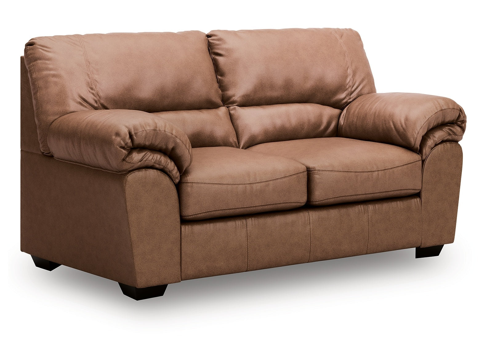 WillowBend Caramel Loveseat (Online Special Price) - Ornate Home
