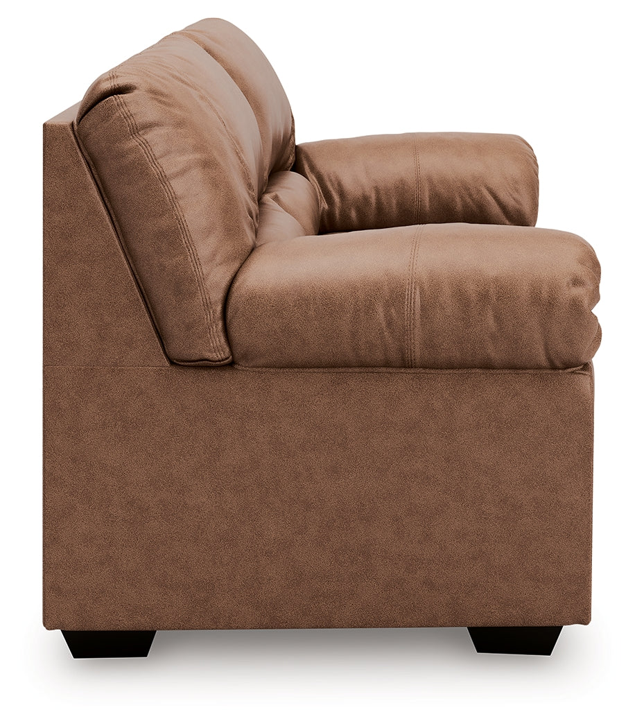 WillowBend Caramel Loveseat - Ornate Home