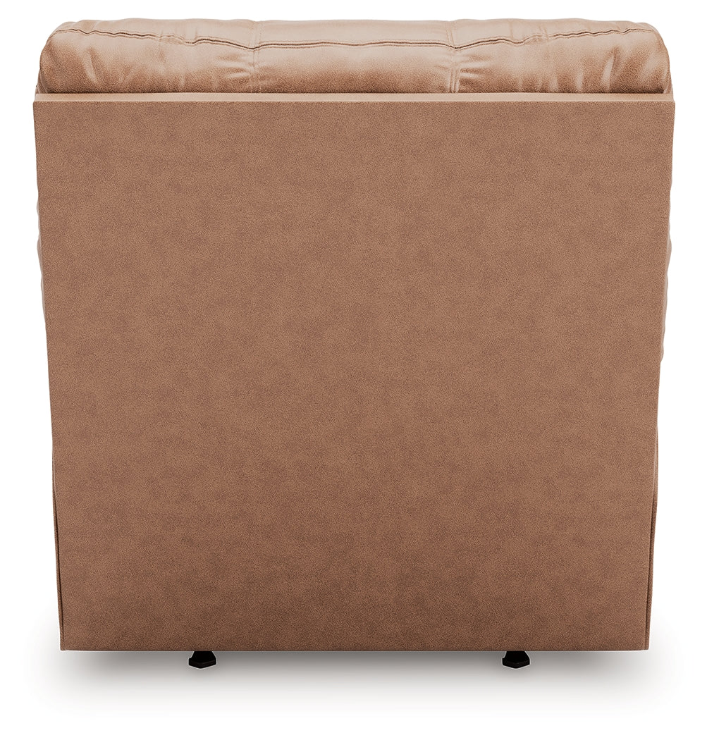 WillowBend Caramel Rocker Recliner - Ornate Home