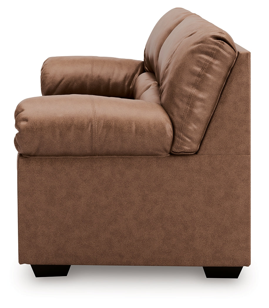 WillowBend Caramel Sofa and Loveseat (Online Special Price) - Ornate Home
