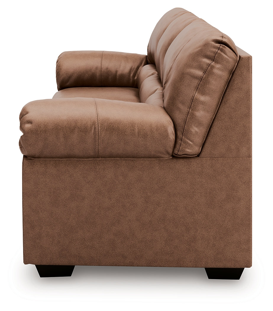 WillowBend Caramel Sofa and Loveseat (Online Special Price) - Ornate Home