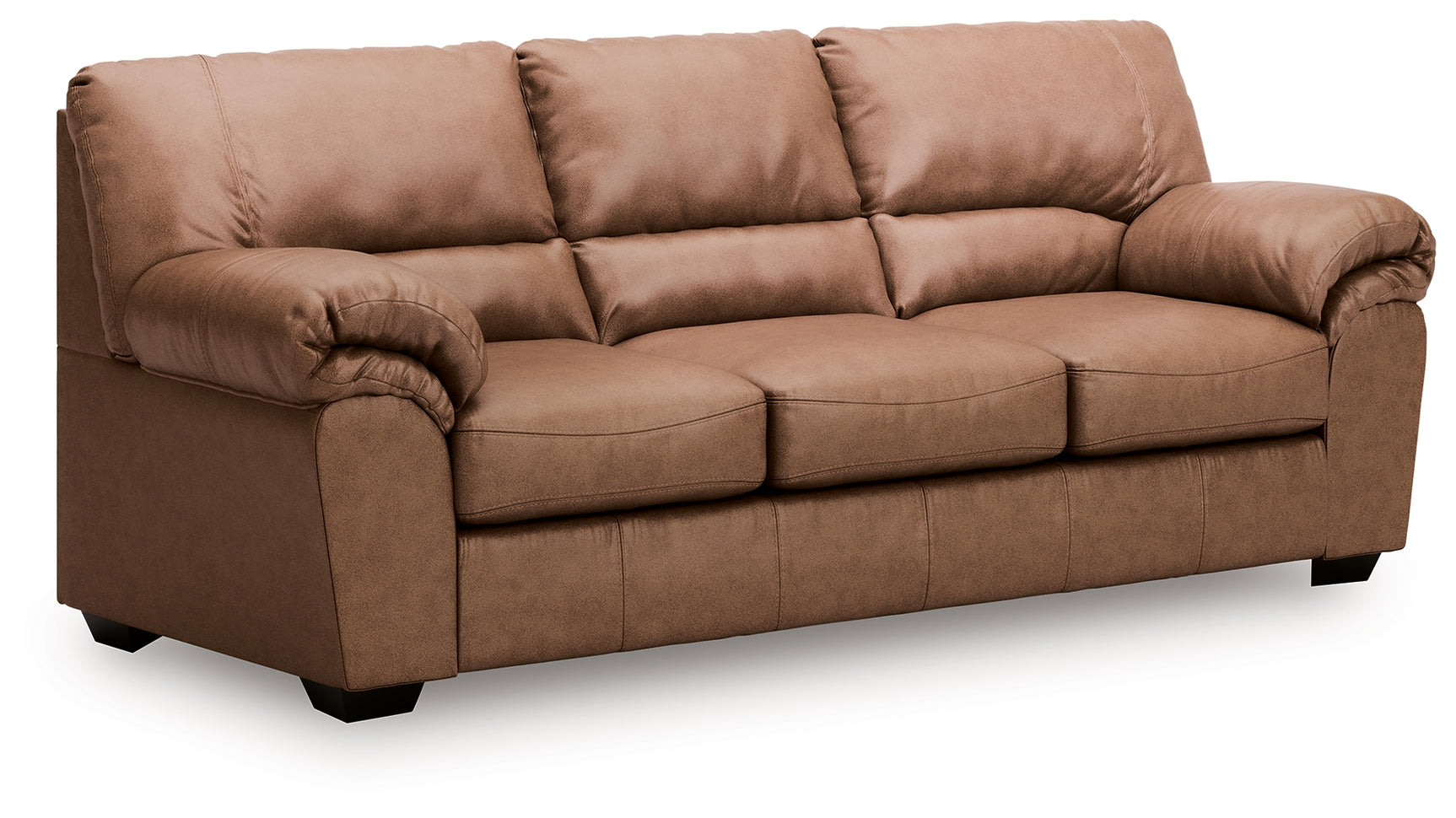 WillowBend Caramel Sofa and Loveseat - Ornate Home