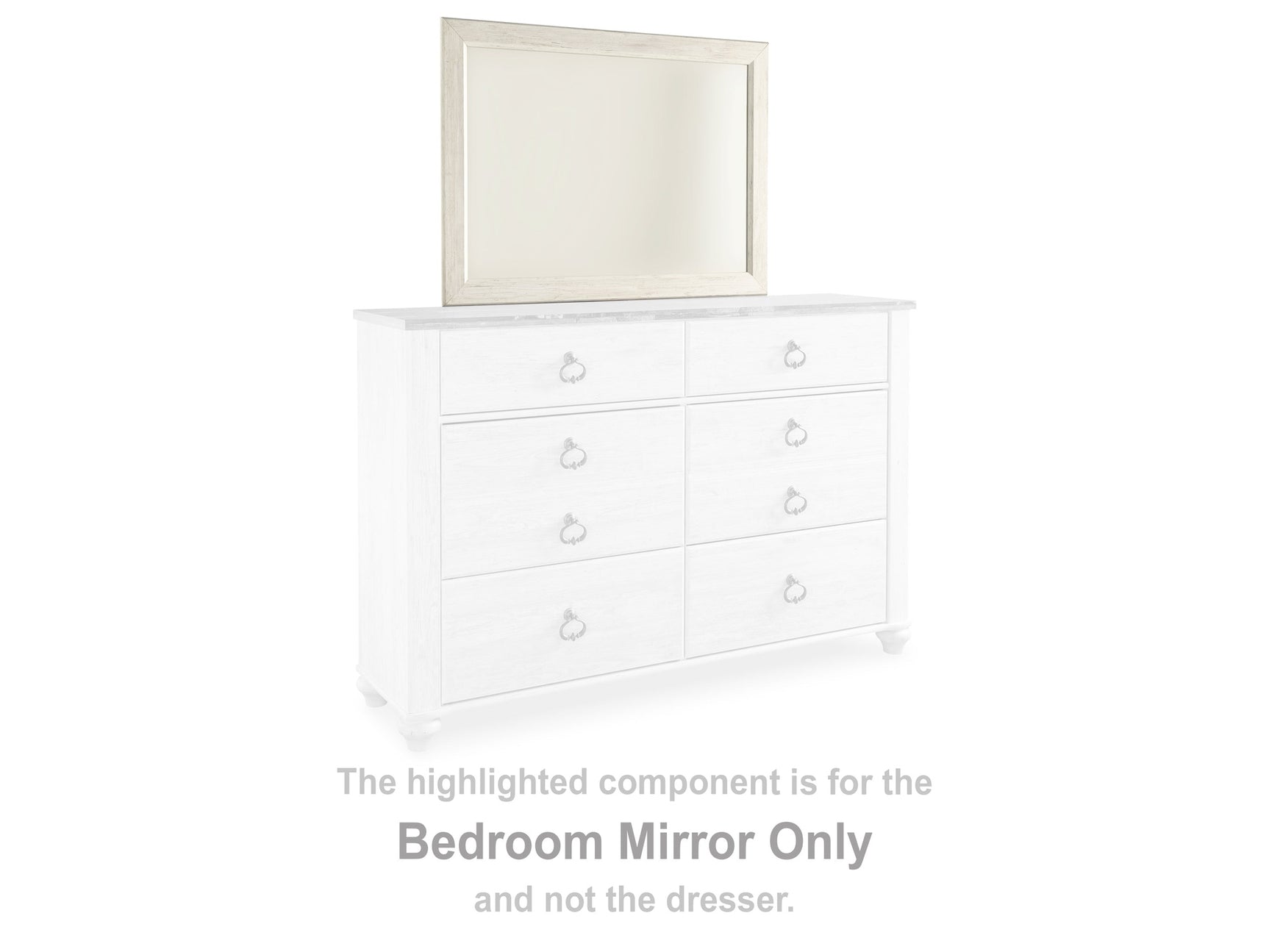 Willowton Bedroom Mirror - Ornate Home