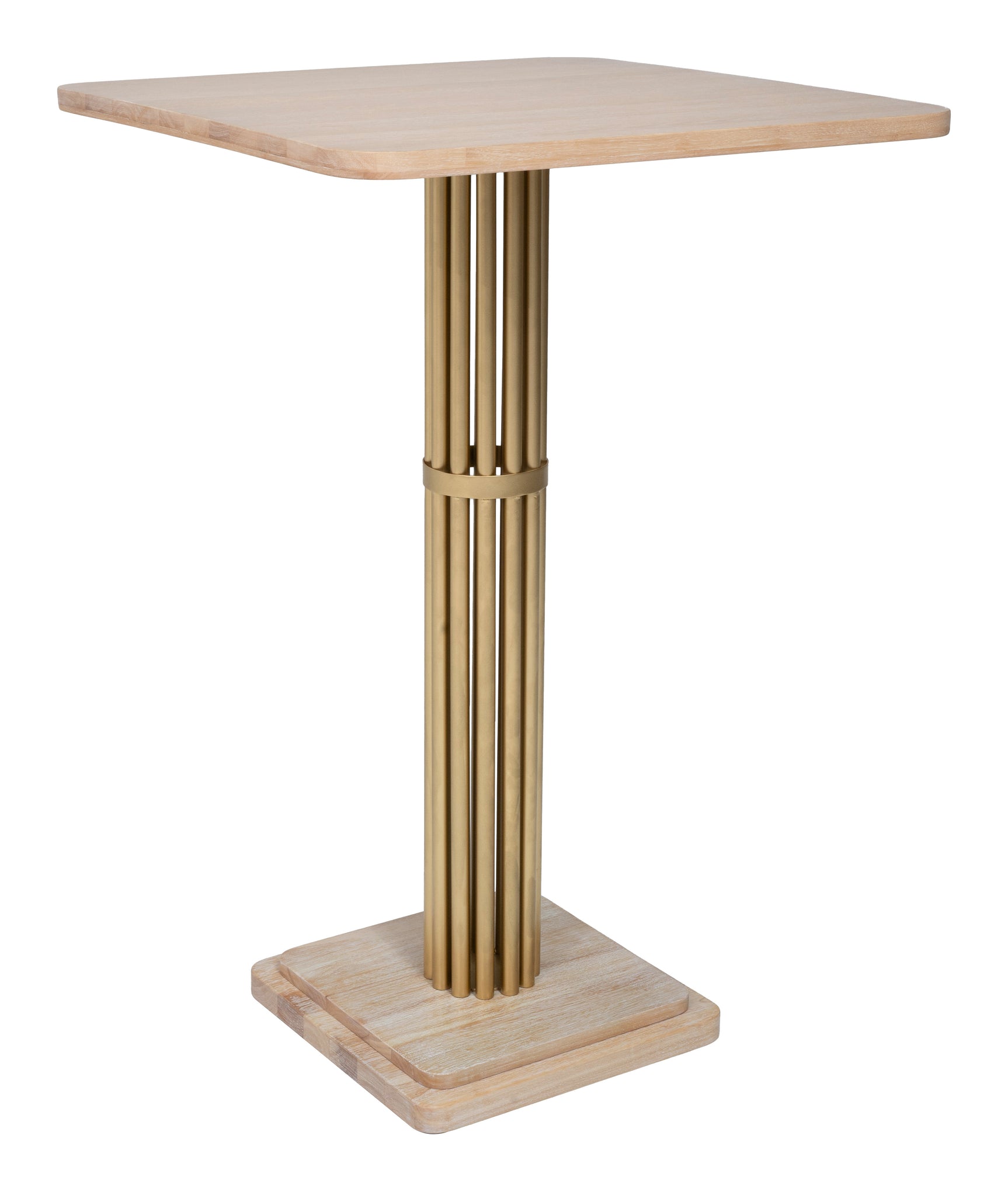 Wilou Natural Bar Table - Ornate Home