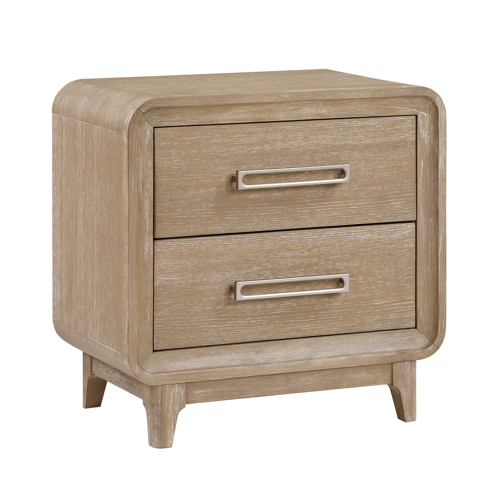 Wilshire Natural/Beige 4-Piece Queen Bedroom Set - Ornate Home