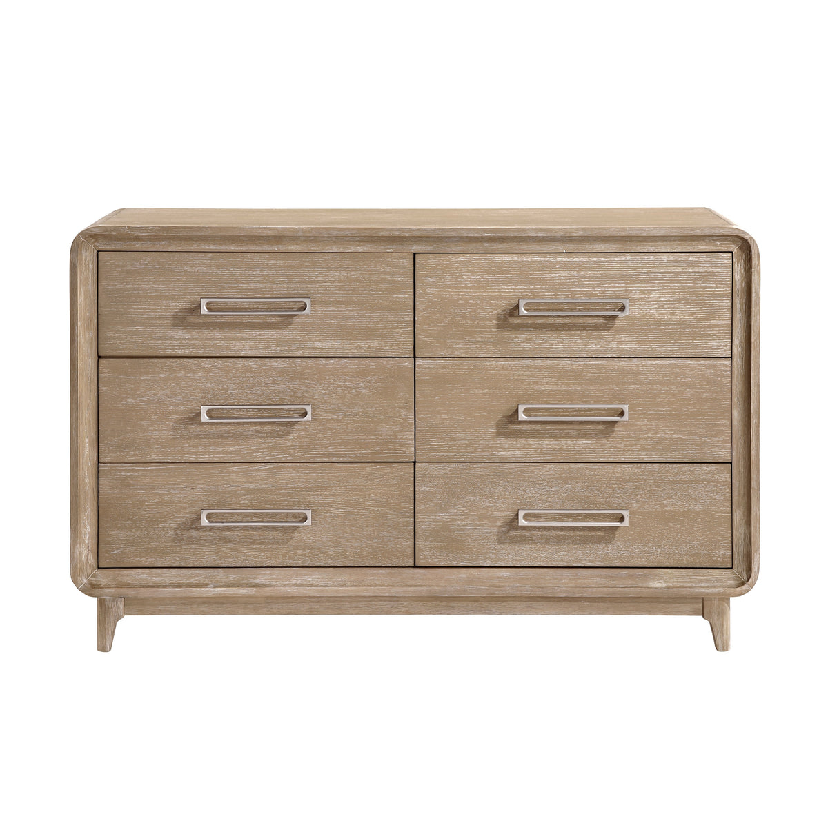 Wilshire Natural/Beige 5-Piece Queen Bedroom Set - Ornate Home