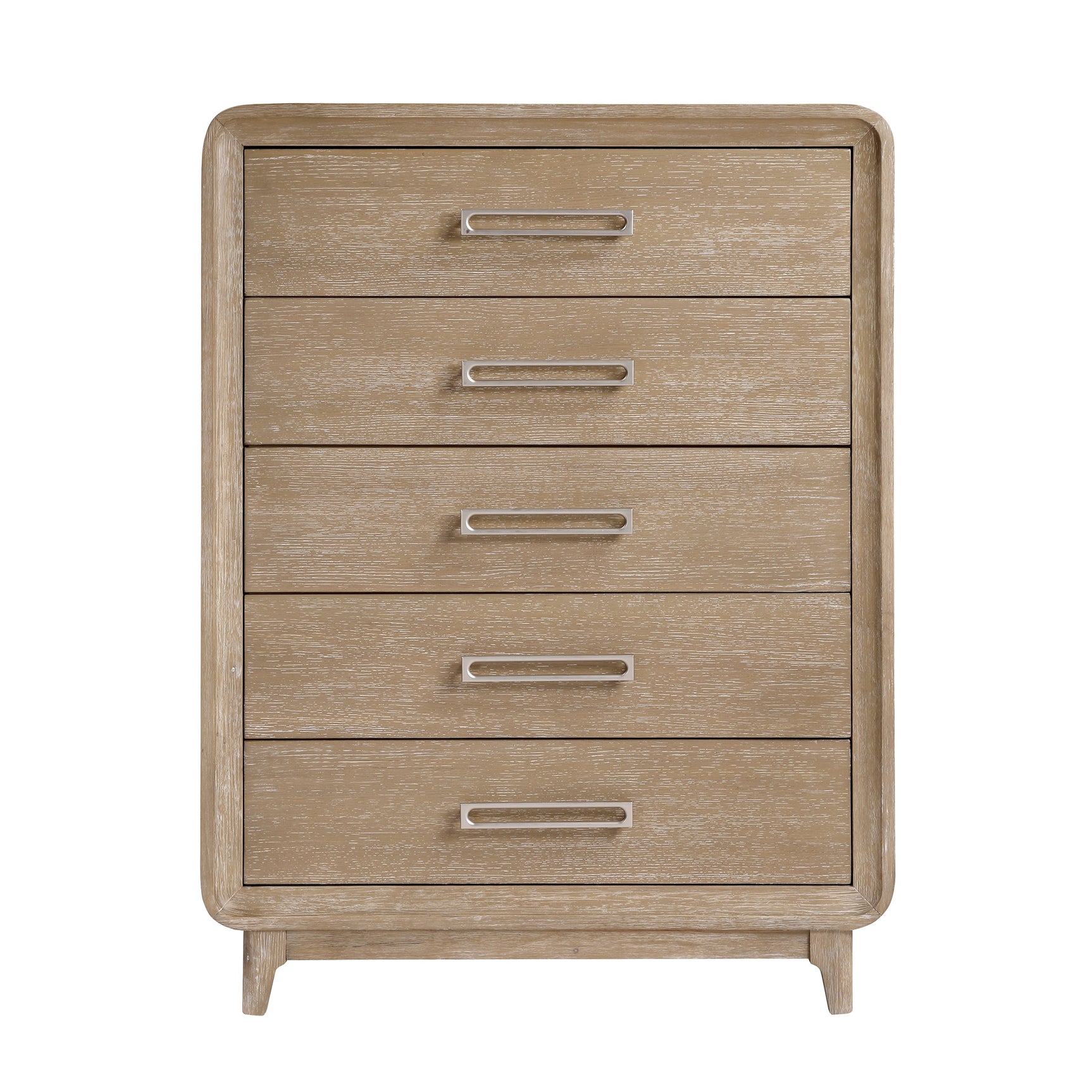 Wilshire Natural/Beige 5-Piece Queen Bedroom Set - Ornate Home