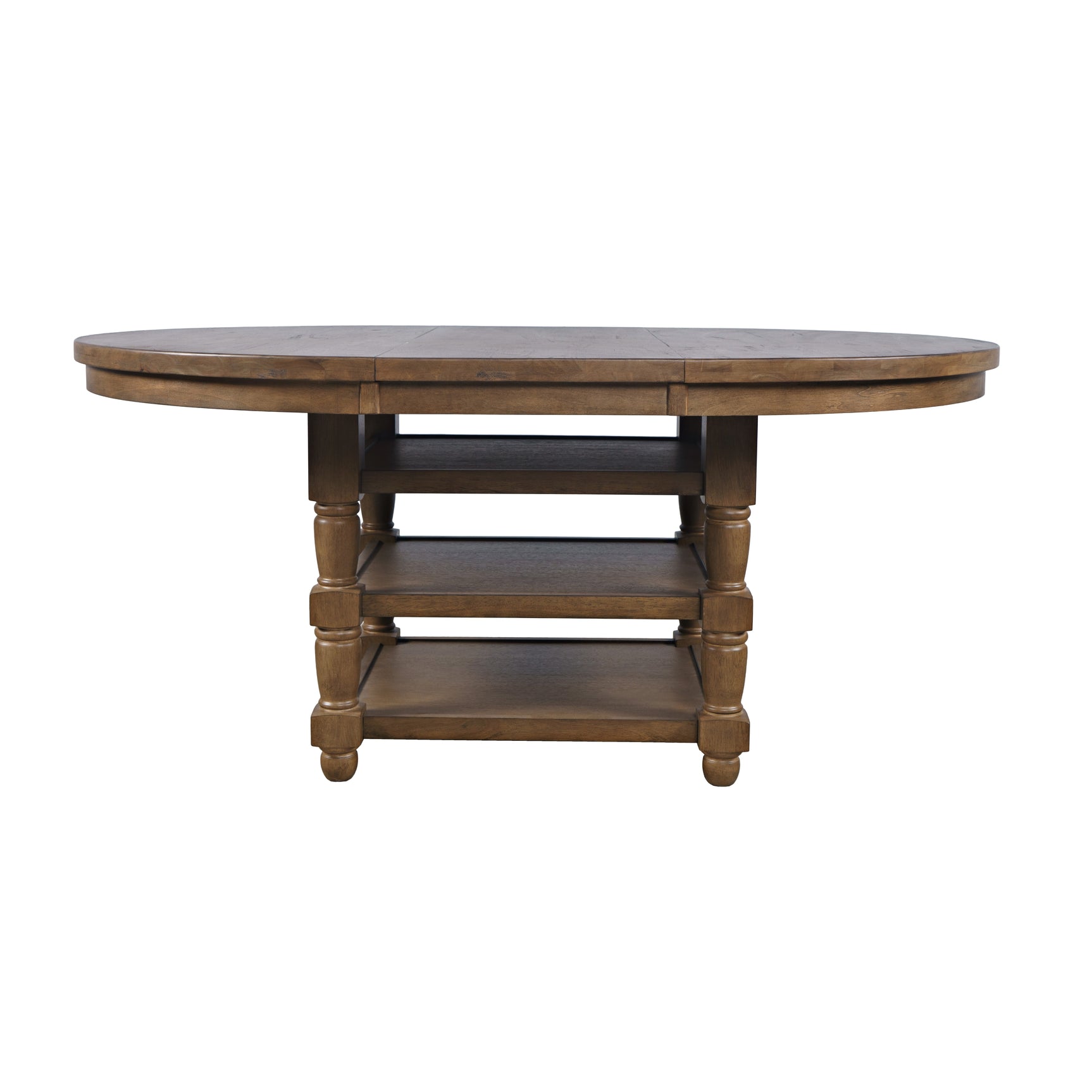 Winchester Harvest Round to Oval High/Low Dining Table - Ornate Home