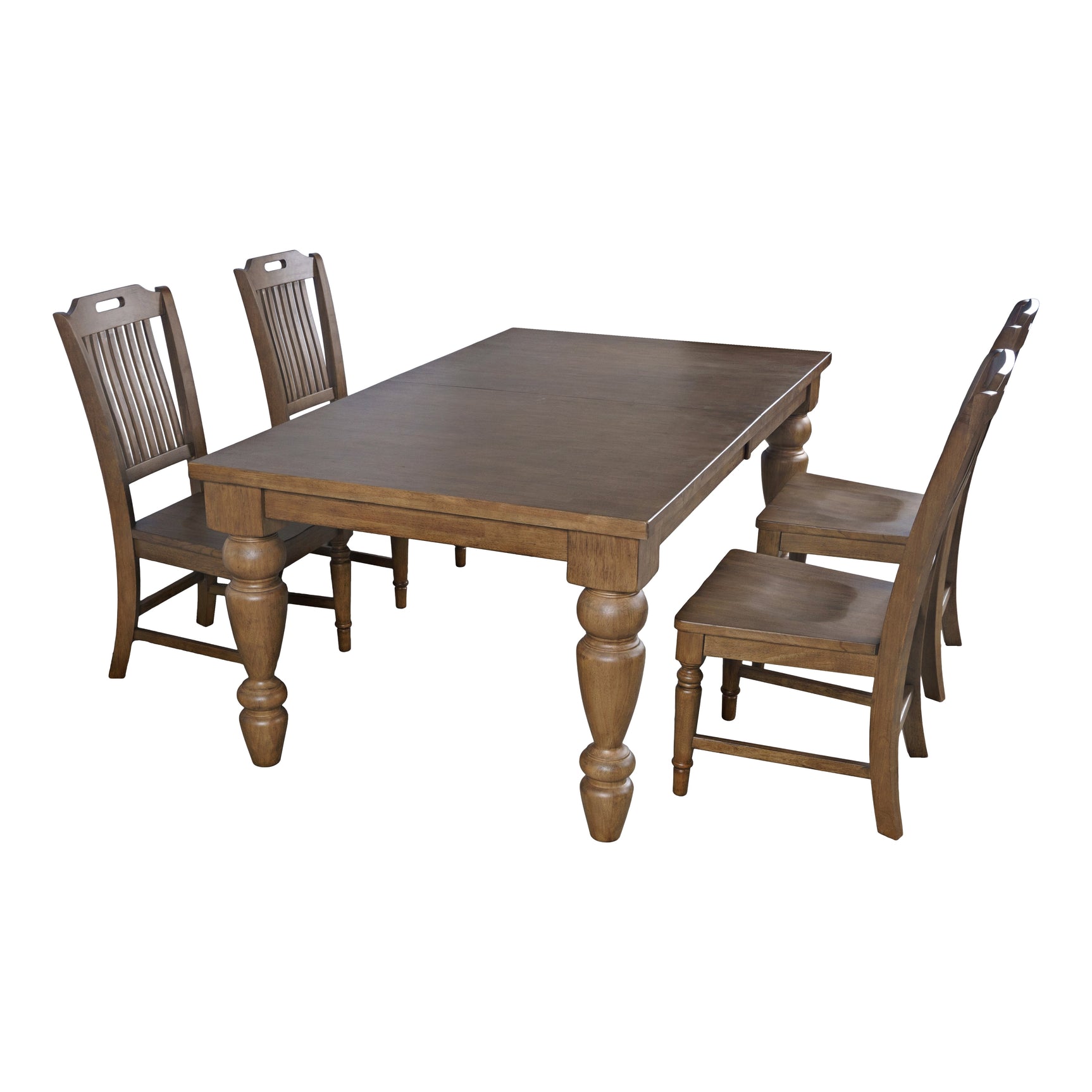 Winchester Winchester Harvest Rect Dining Table w/ 4 Chairs - Ornate Home