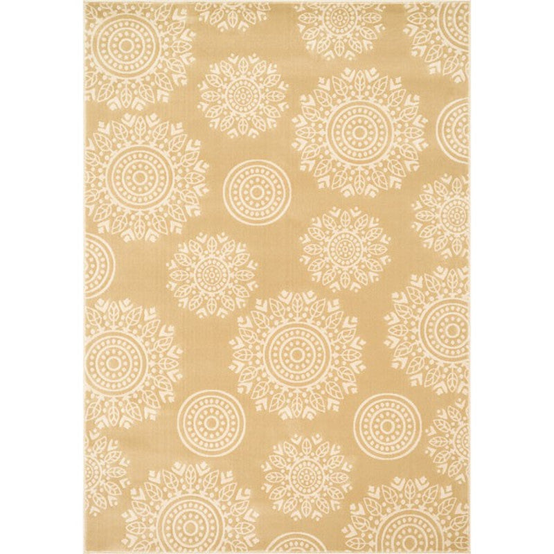 Windel Beige/Ivory Large Area Rug - Ornate Home