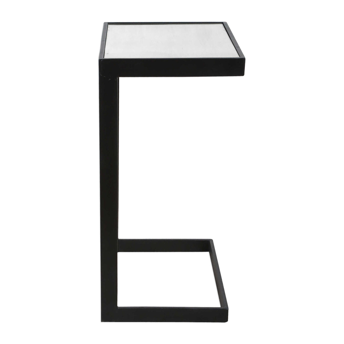 Windell Black Cantilever Accent Table - Ornate Home