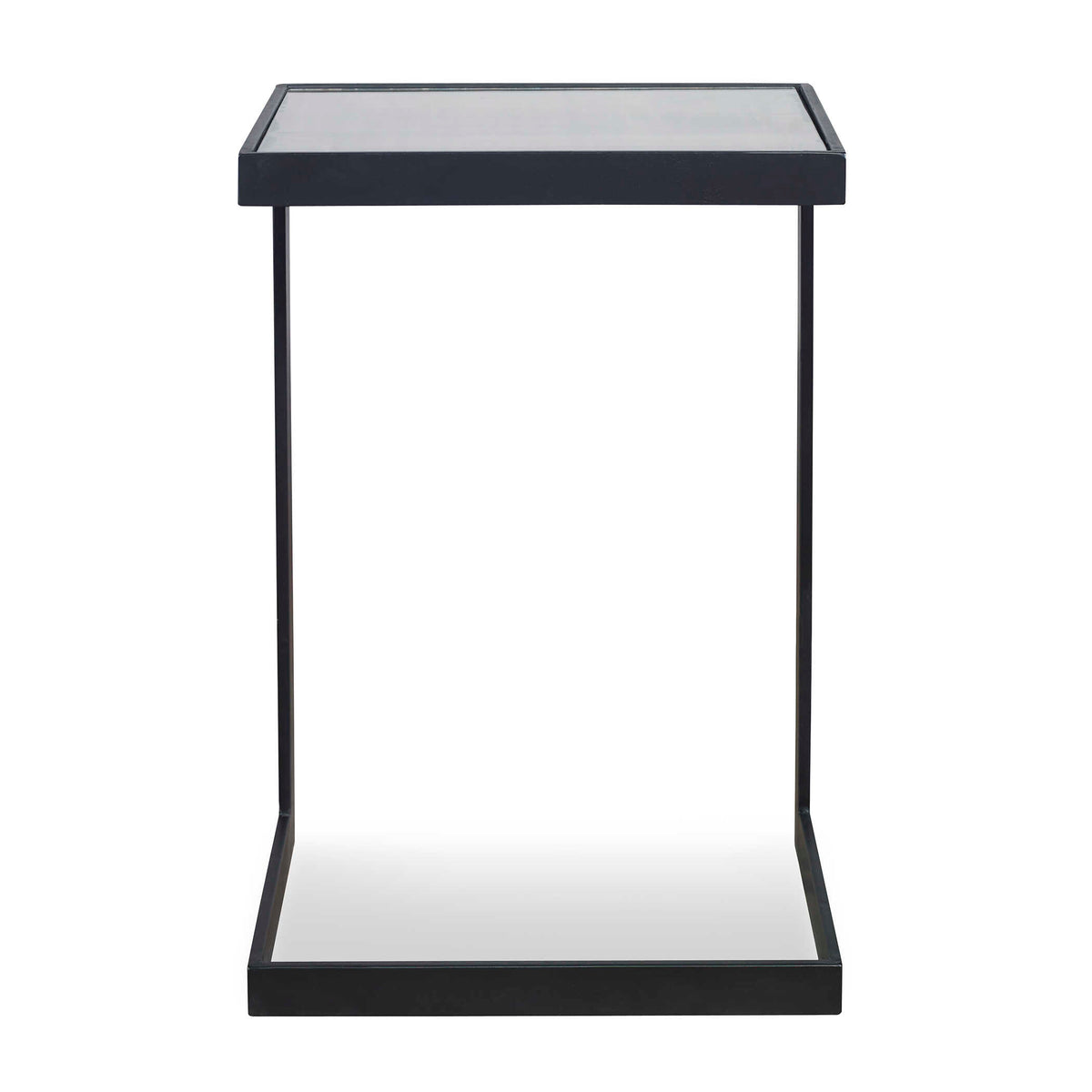 Windell Black Cantilever Accent Table - Ornate Home