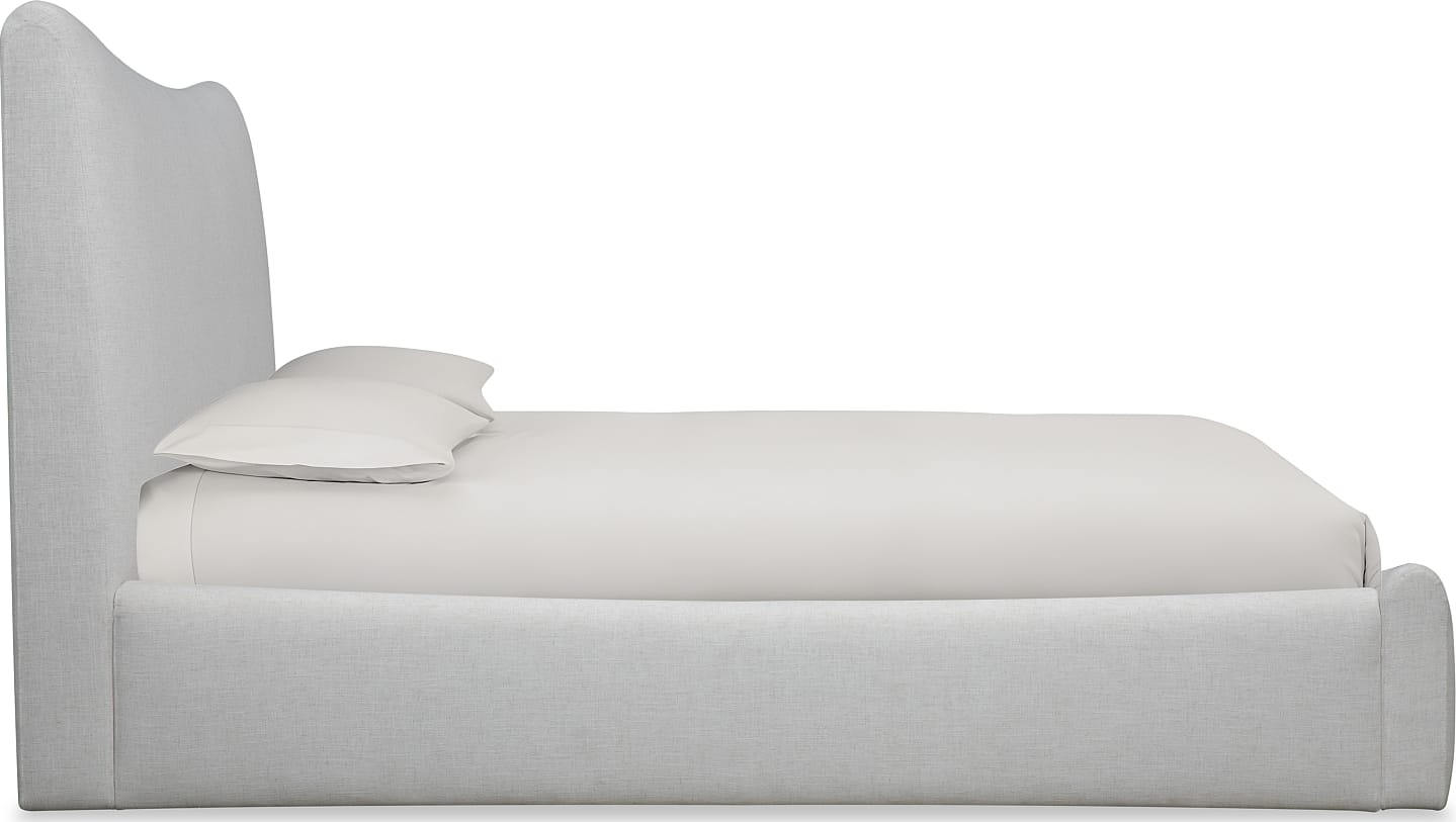 Windham Whipped Honey King Upholstered Bed - Ornate Home