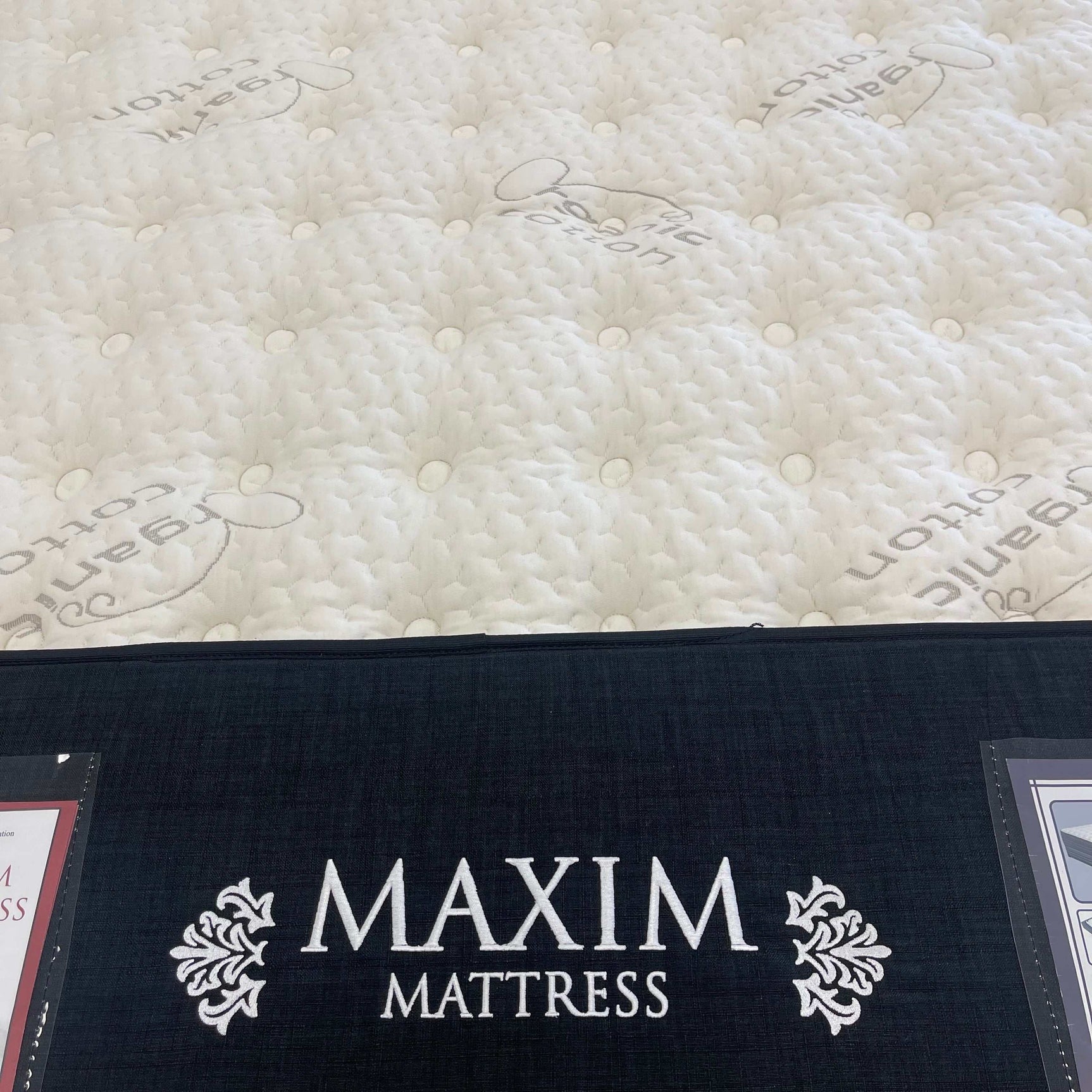 Windmill #2 Taupe Box Top 12" Mattress / Medium - Ornate Home