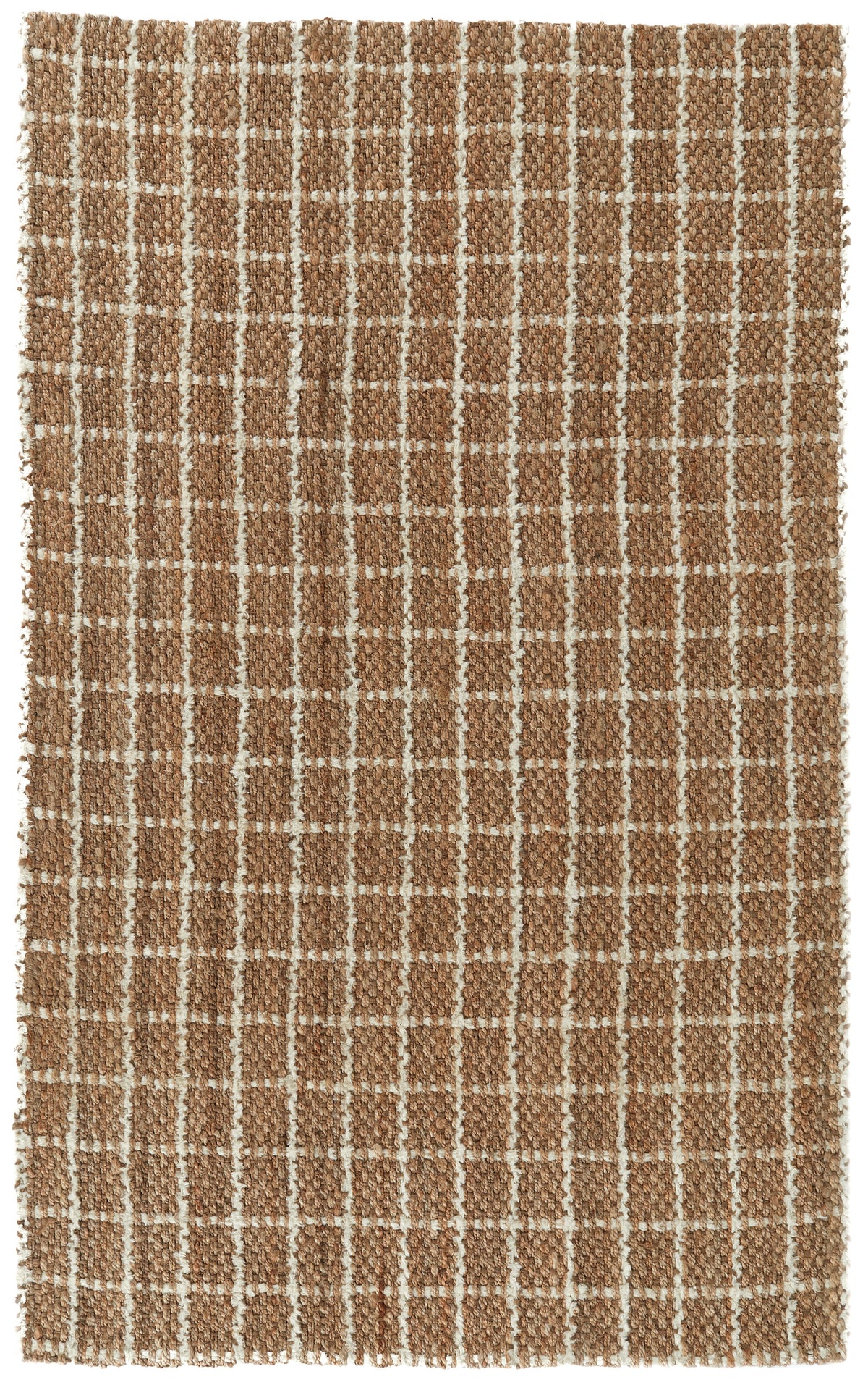Windowpane Natural/Ivory 8'x8' Rug