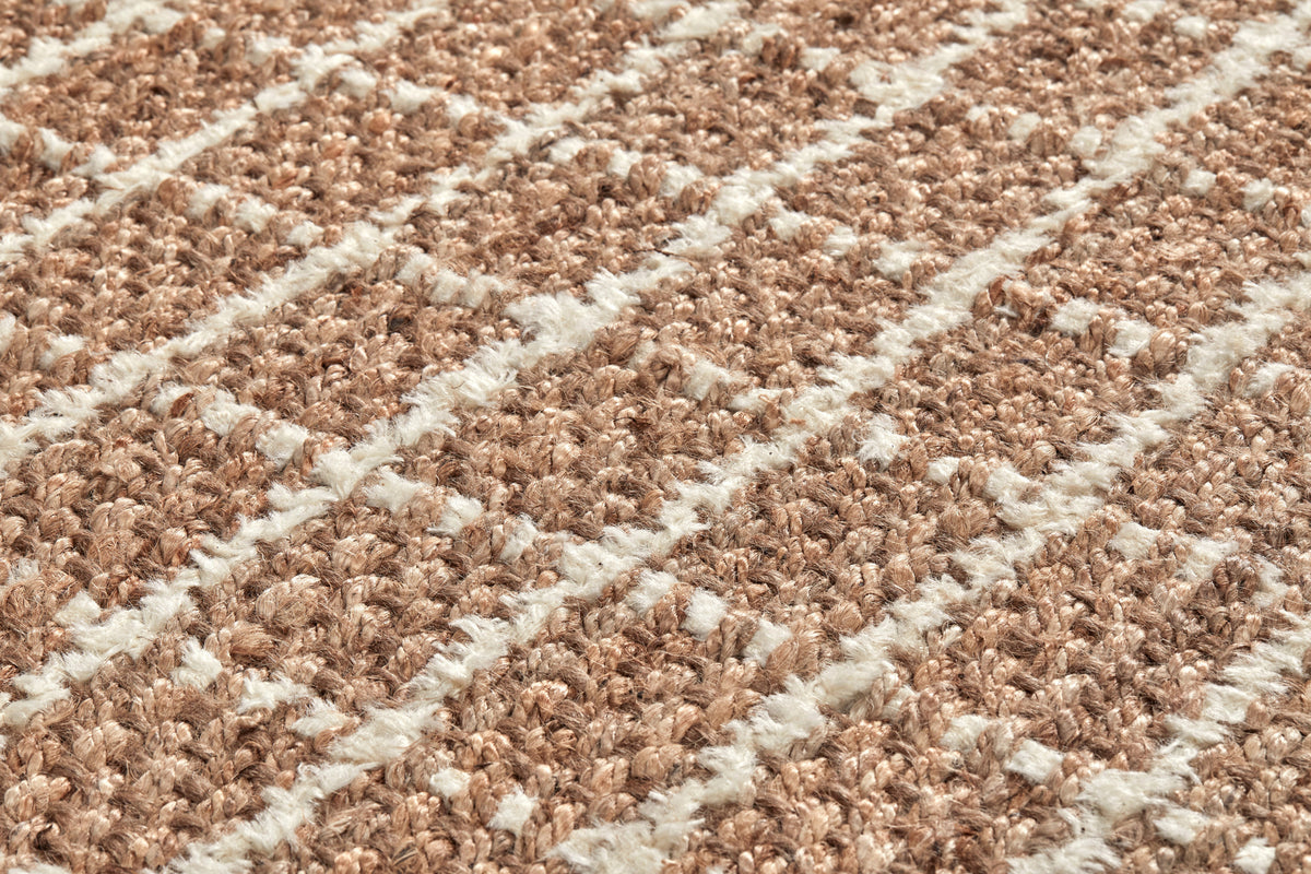 Windowpane Natural/Ivory 8'x8' Rug