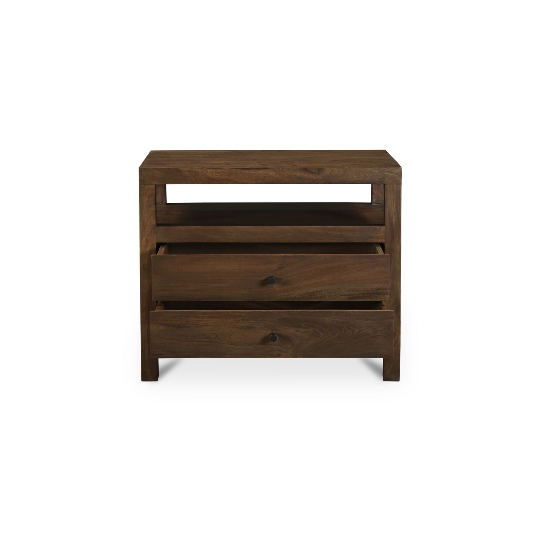 Windsor Dark Brown Nightstand - Ornate Home