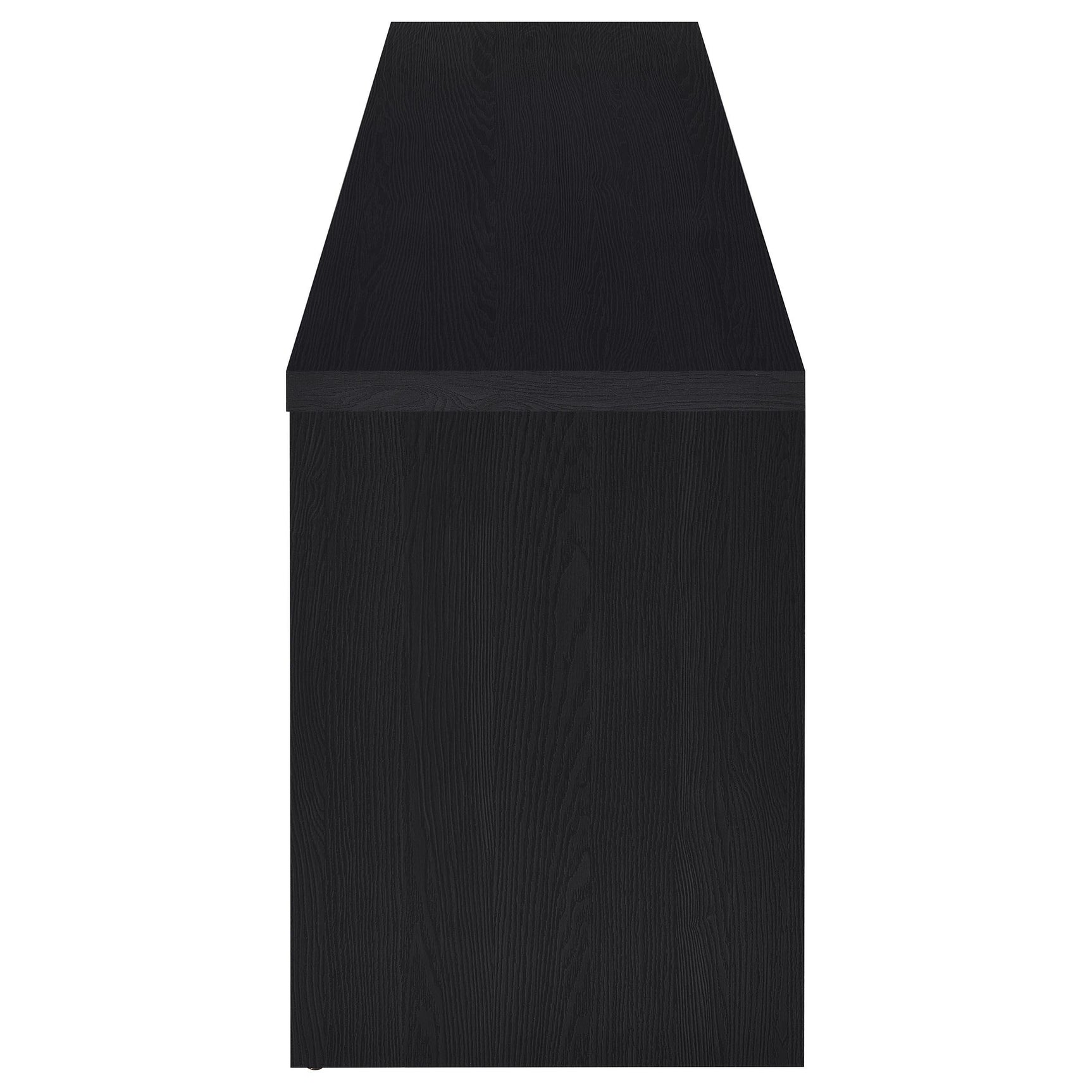 Winfield Black 3-piece Entertainment Center 60-inch TV Stand - Ornate Home