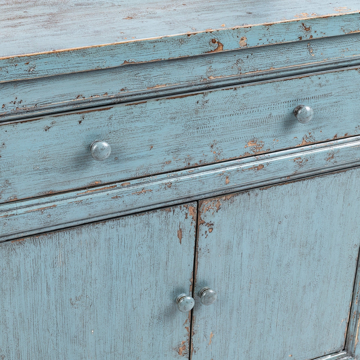 Winford Harbor Blue 3-Drawer 6-Door Cabinet