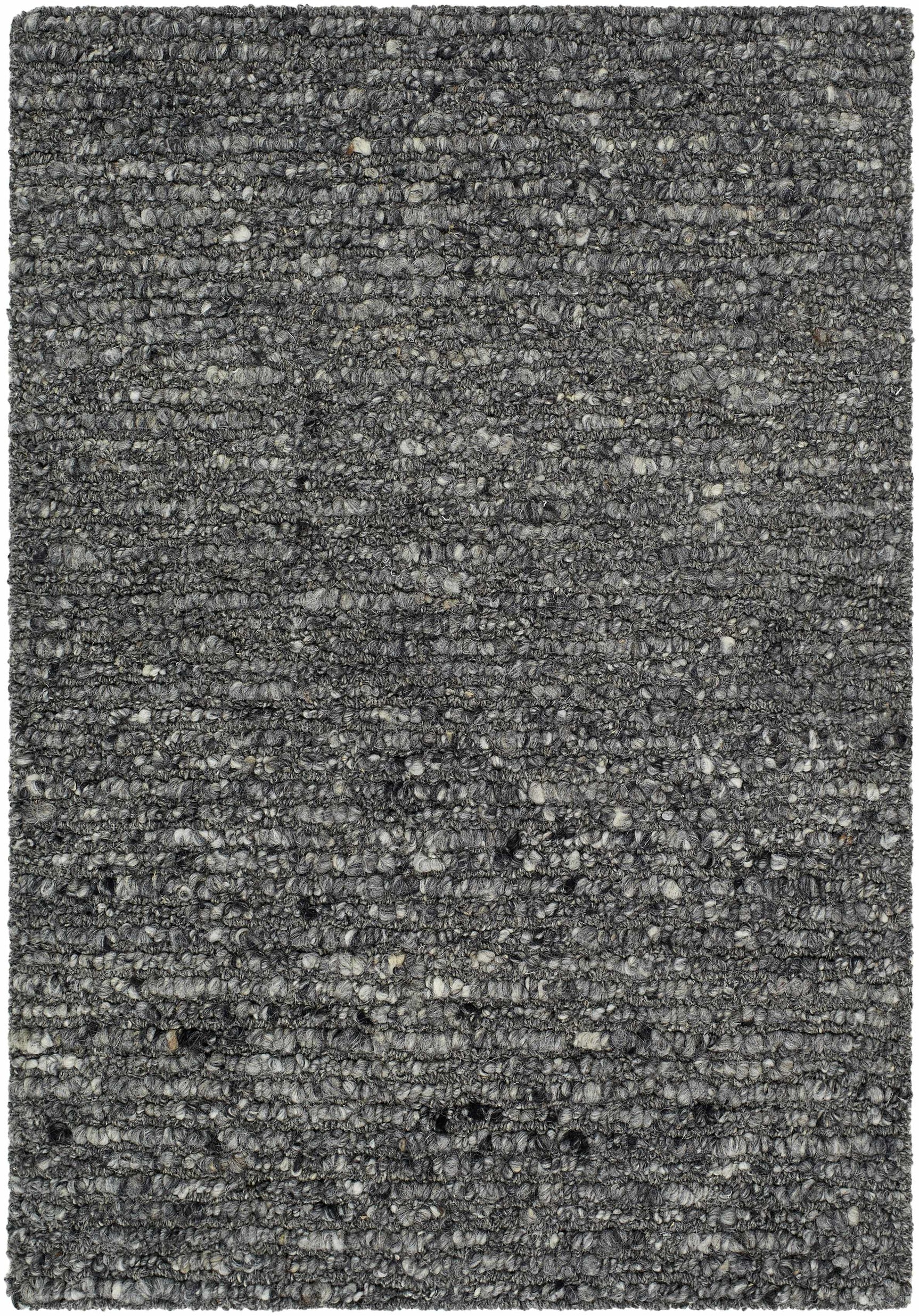 Winta Black Wool Area Rug - Ornate Home