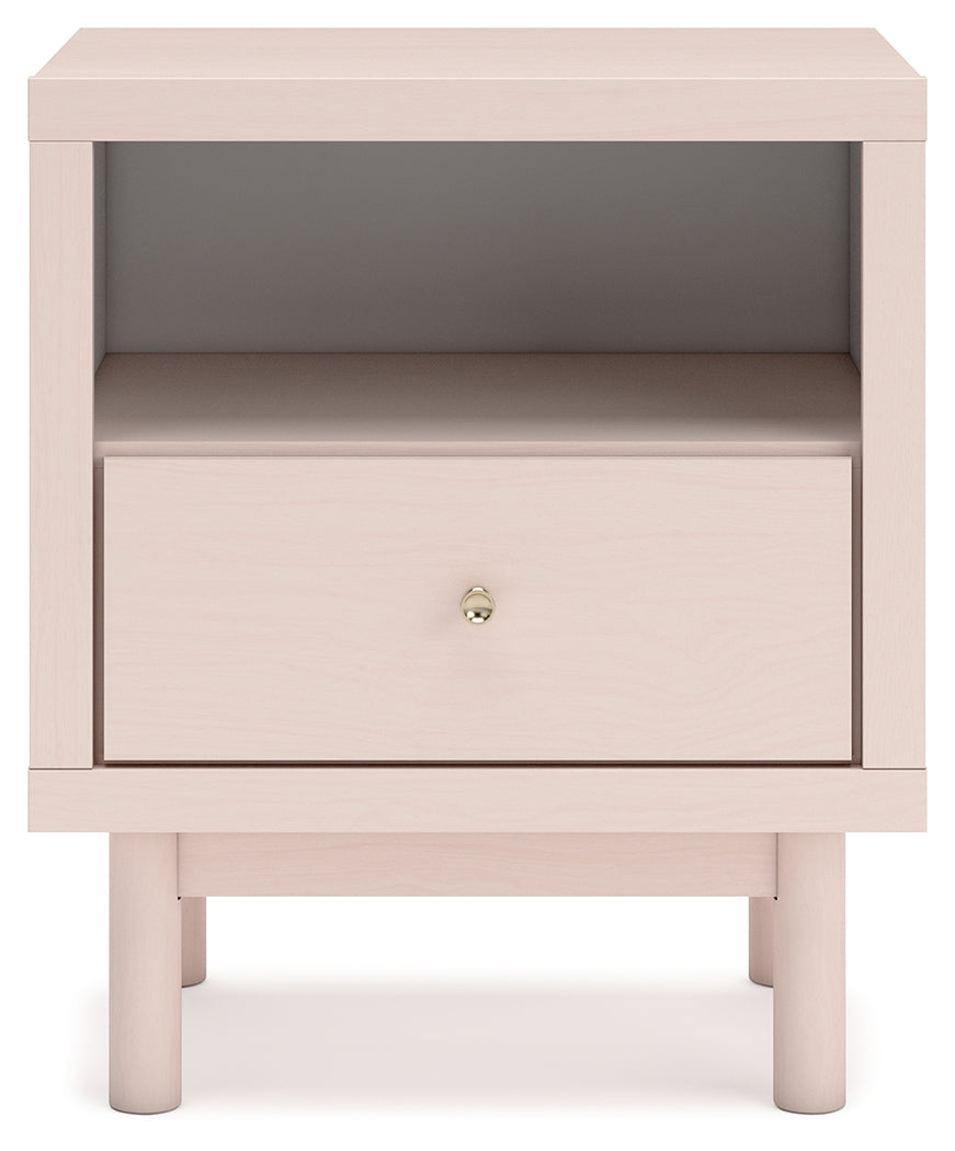 Wistenpine Blush Nightstand - Ornate Home
