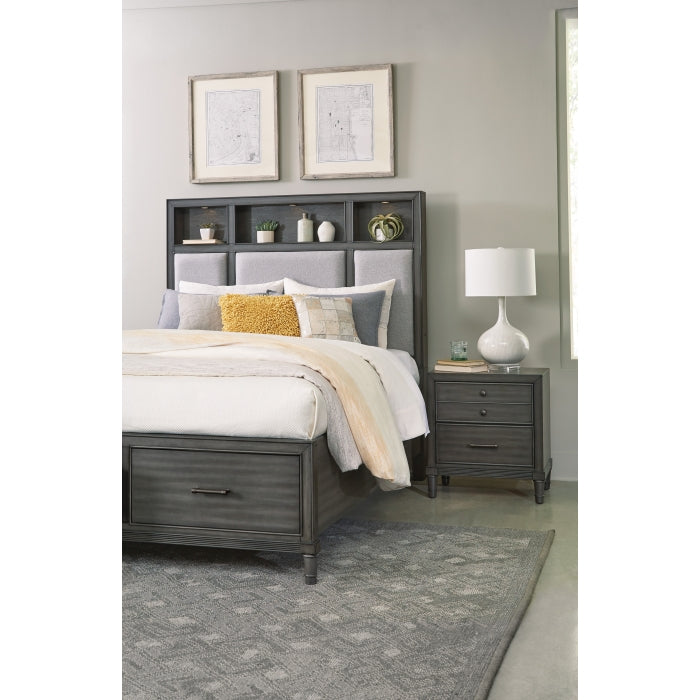 Wittenberry Gray Eastern King Platform Bed - Ornate Home