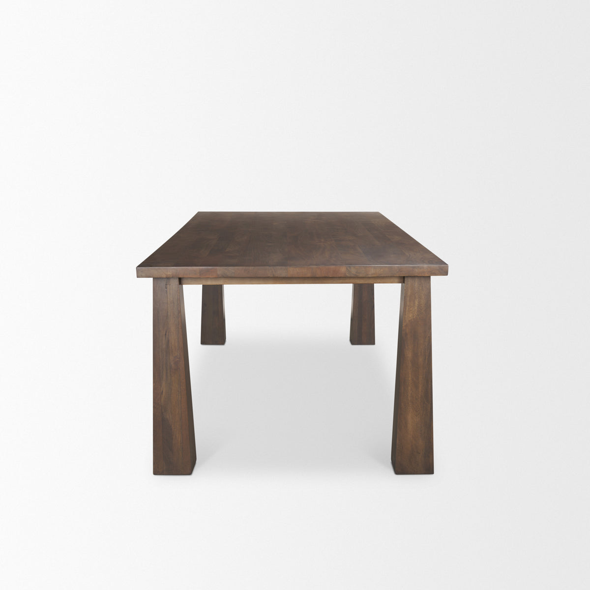Wolcott Dark Brown Rectangular Dining Table - Ornate Home