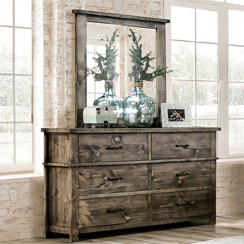 Woodburn Ash Brown Dresser - Ornate Home